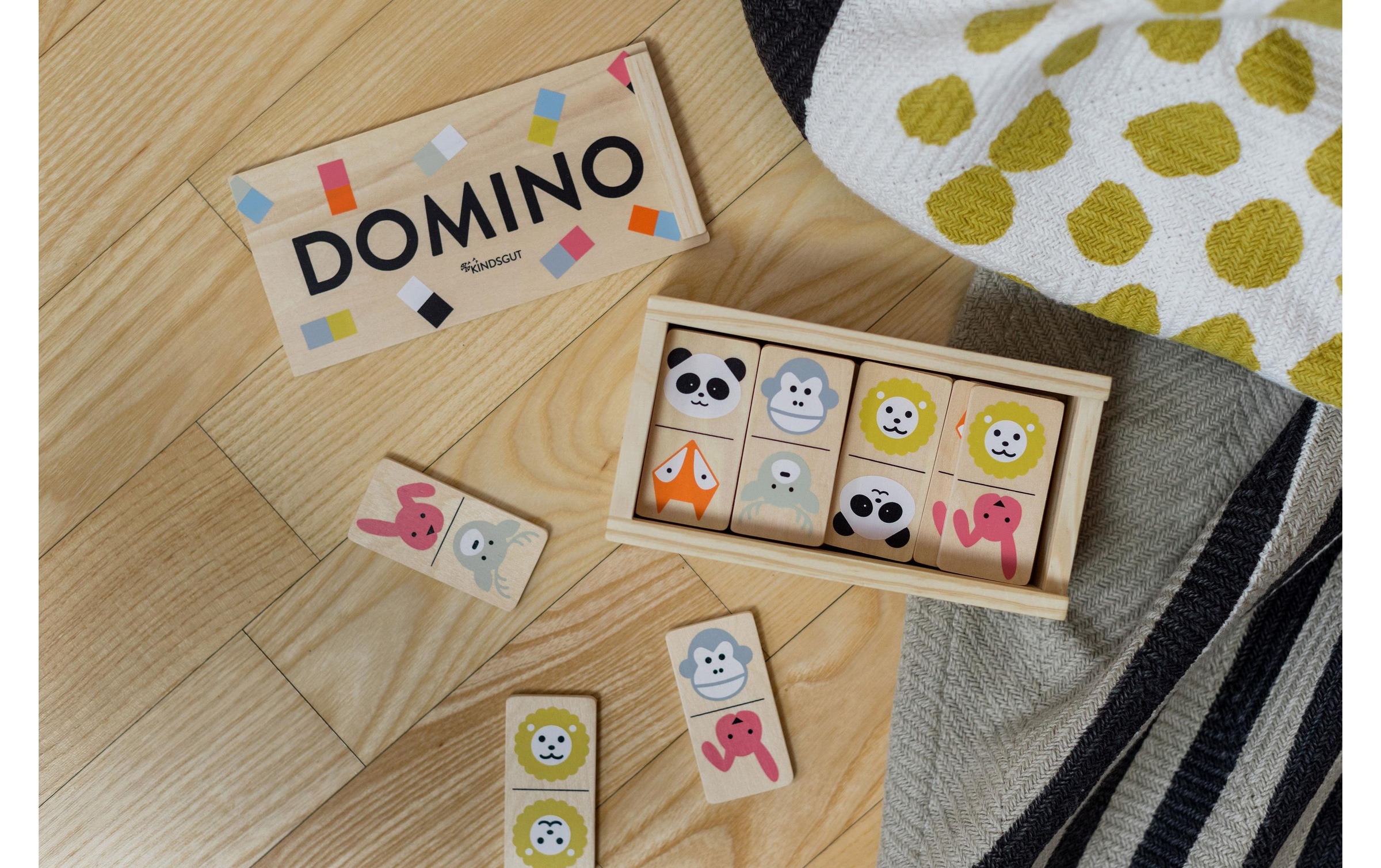 KINDSGUT Spiel »Domino Tiere«