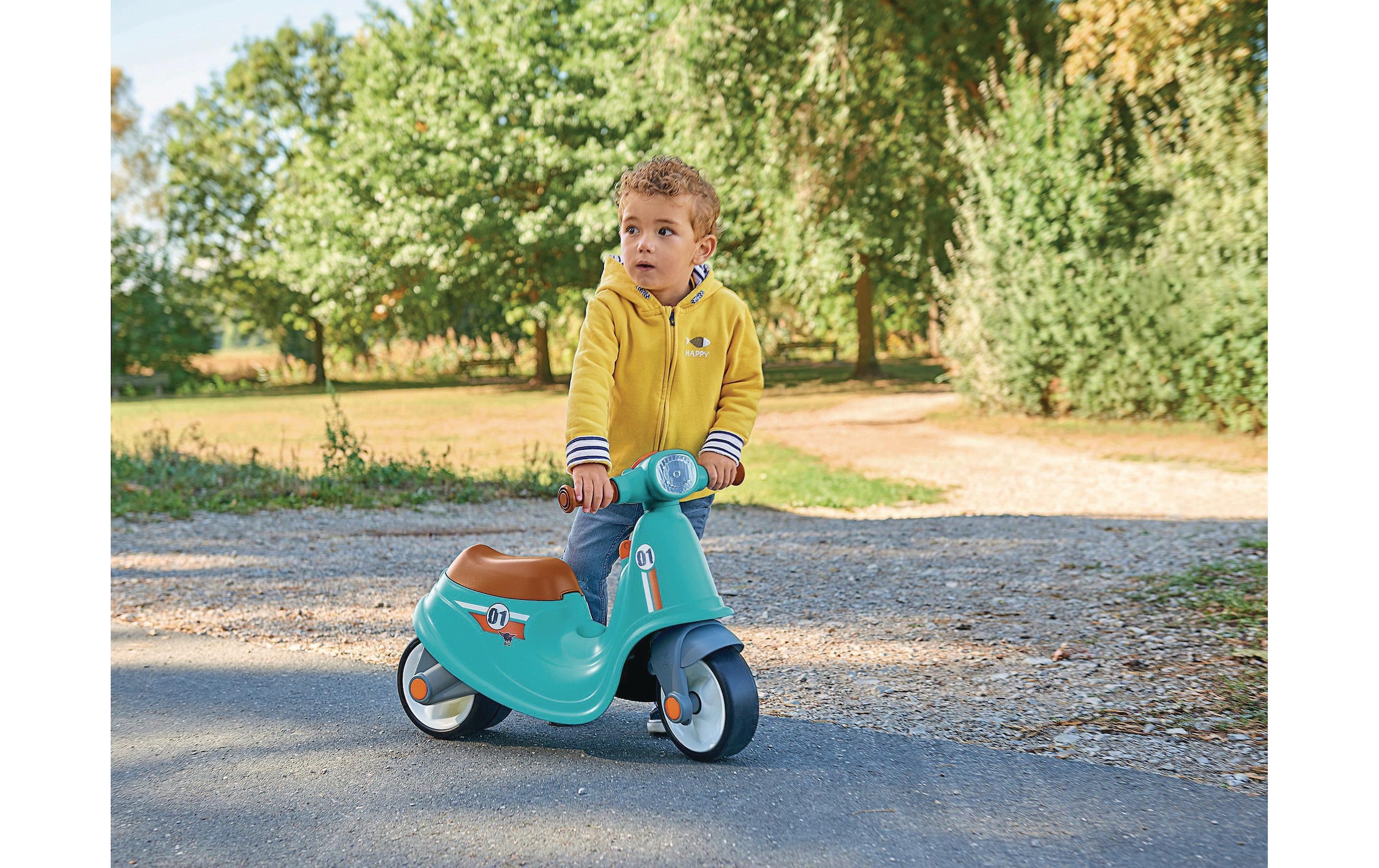 BIG Rutschmotorrad »BIG Classic Scooter Sport«, mit Sound