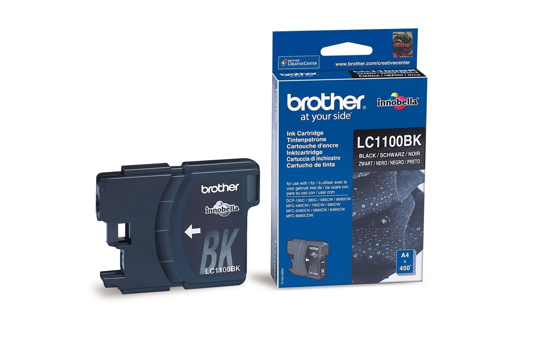 Brother Tintenpatrone »LC-1100BK Black«