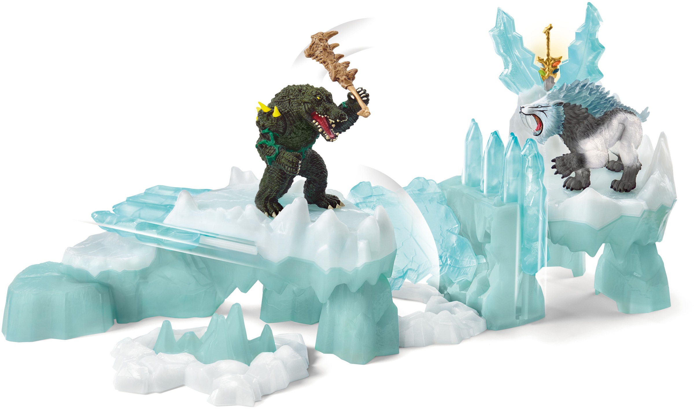 Schleich® Spielwelt »ELDRADOR®, Angriff auf die Eisfestung (42497)«, (Set)