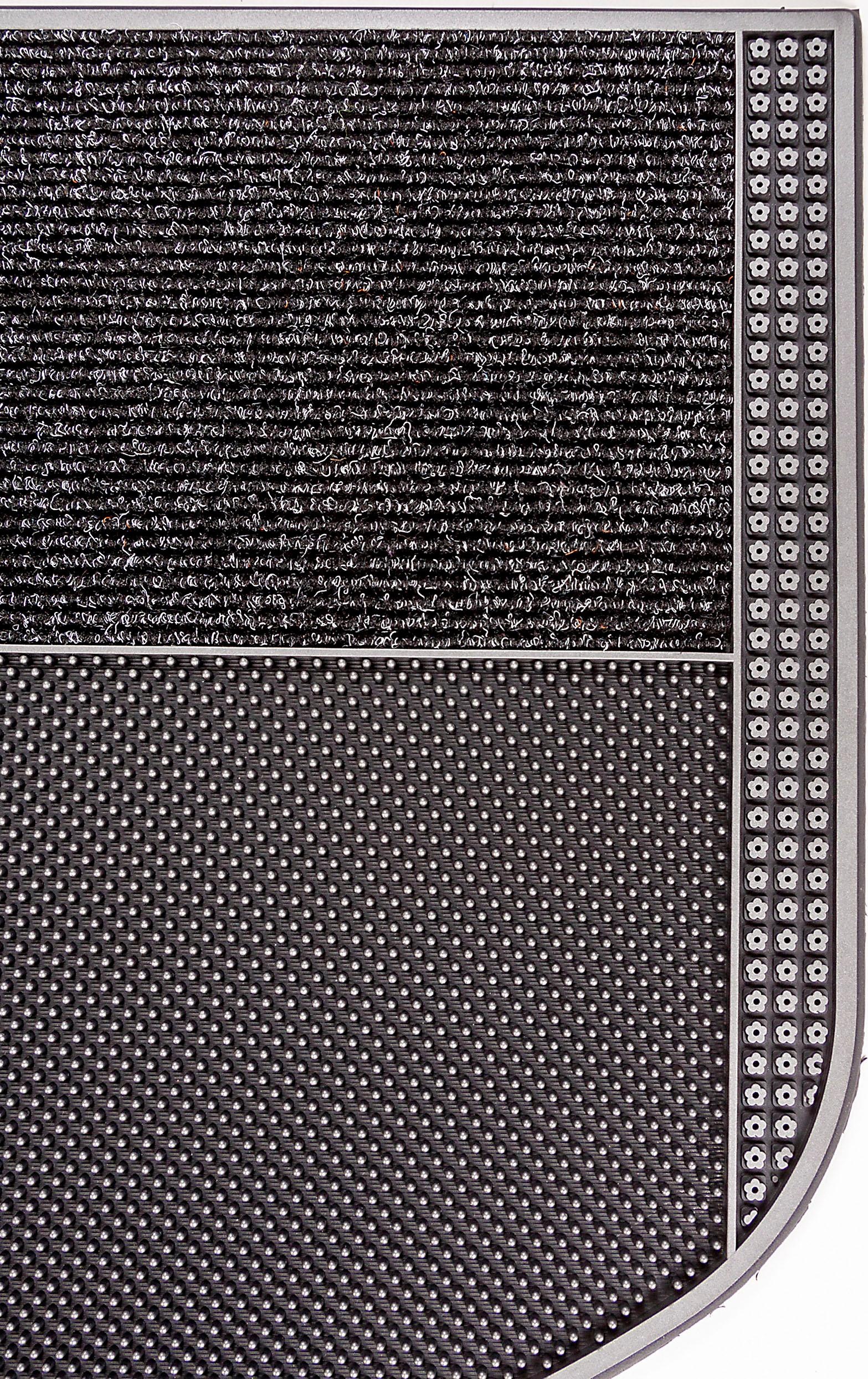 Home2Fashion Fussmatte »TC Clean Dissi«, rechteckig, 8 mm Höhe, Schmutzfangmatte, robust & strapazierfähig, In- und Outdoor geeignet