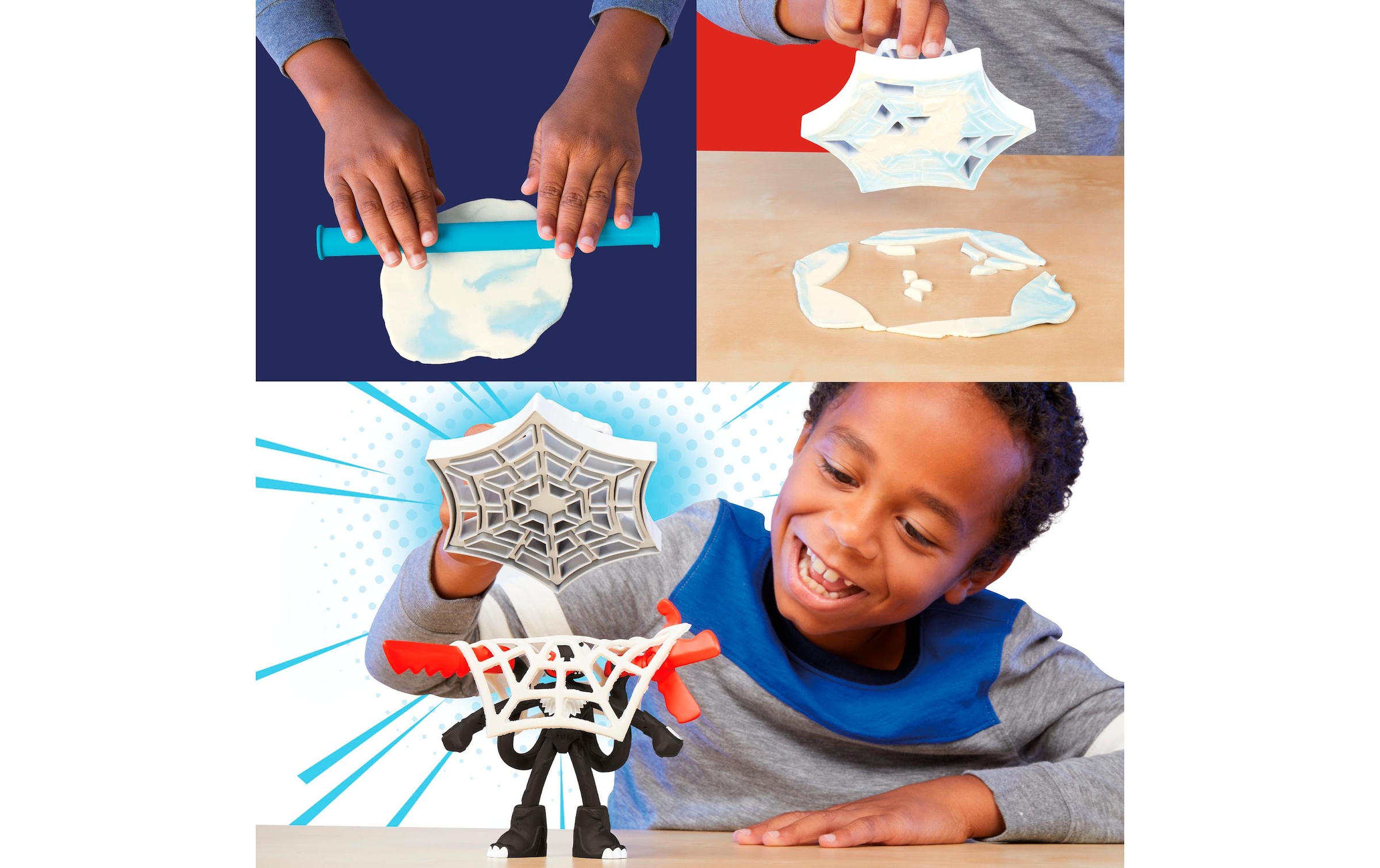 Play-Doh Knete »Marvel Spider-Man: Netz-Action«