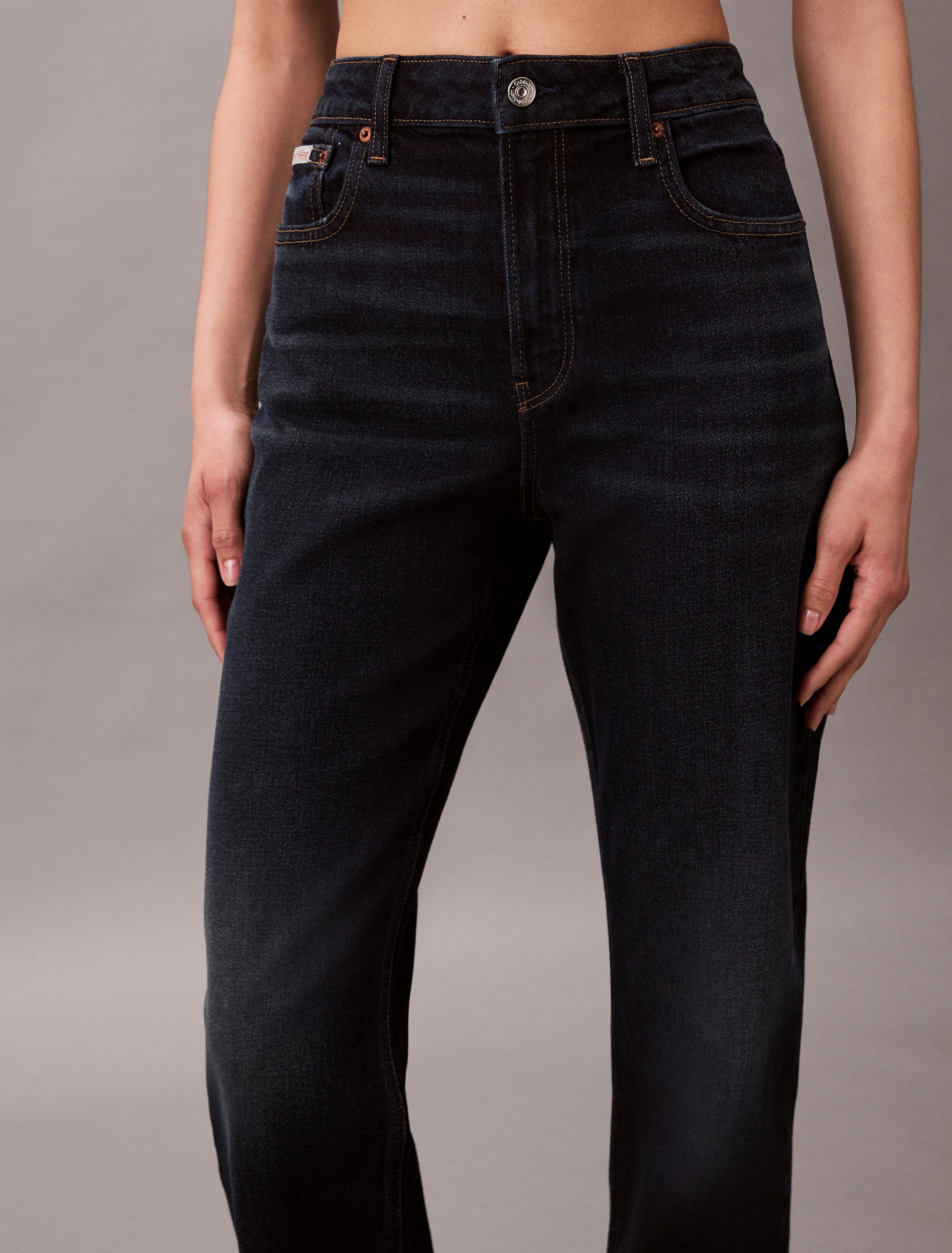 Calvin Klein Jeans Gerade Jeans »HIGH RISE STRAIGHT OXBOW«, Regular fit