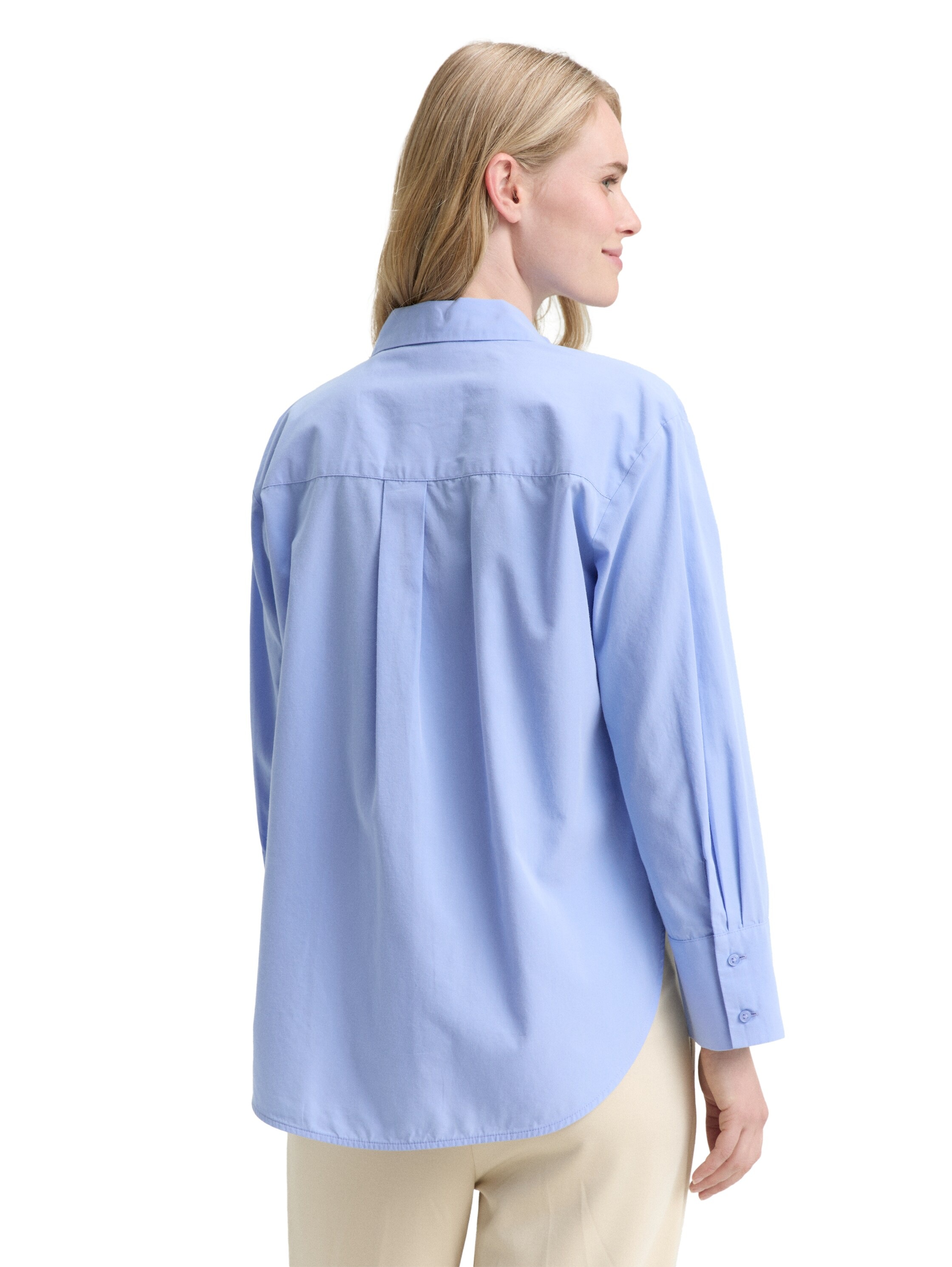 TOM TAILOR Hemdbluse, mit Manschetten