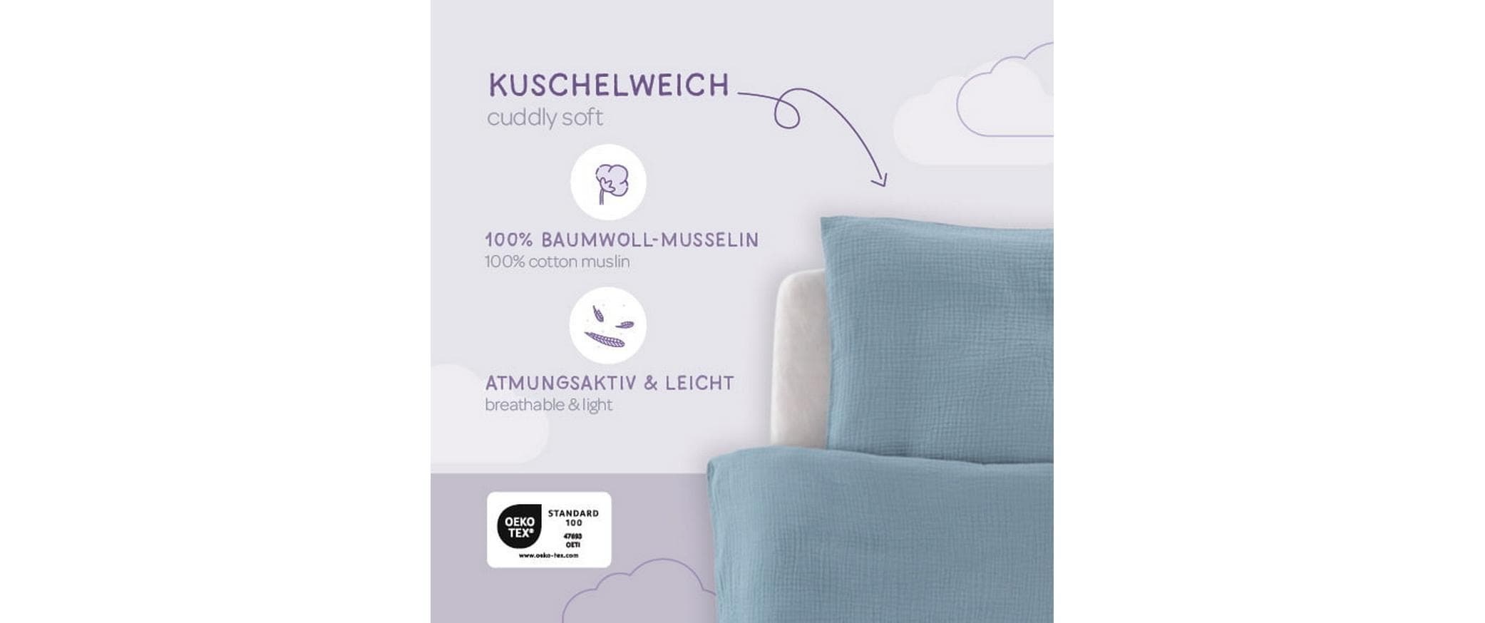 Träumeland Kinderbettwäsche »100/135 + 40/60 cm«