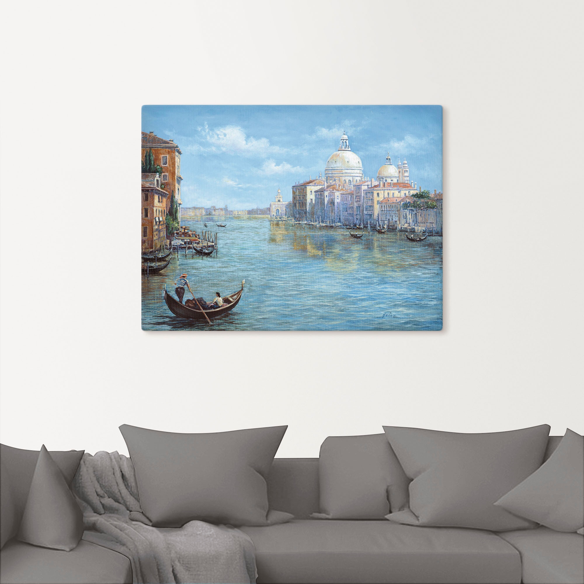 Artland Wandbild »Venedig«, Europa, (1 St.), als Leinwandbild, Poster, Wandaufkleber in verschied. Grössen