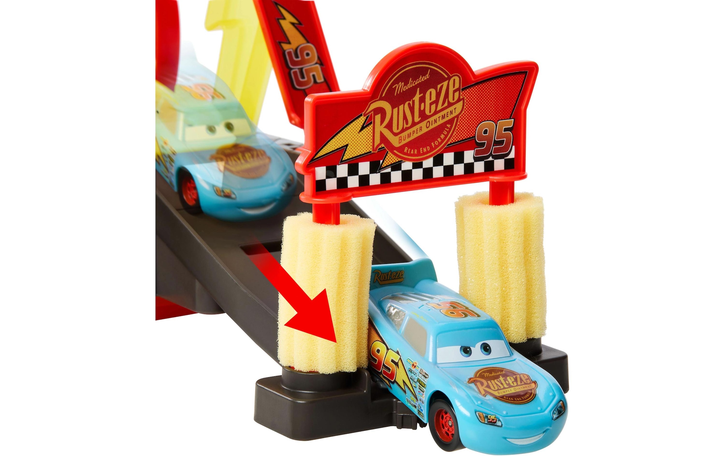 Mattel® Spiel-Gebäude »Disney Cars Autowaschanlagen-Spielset«