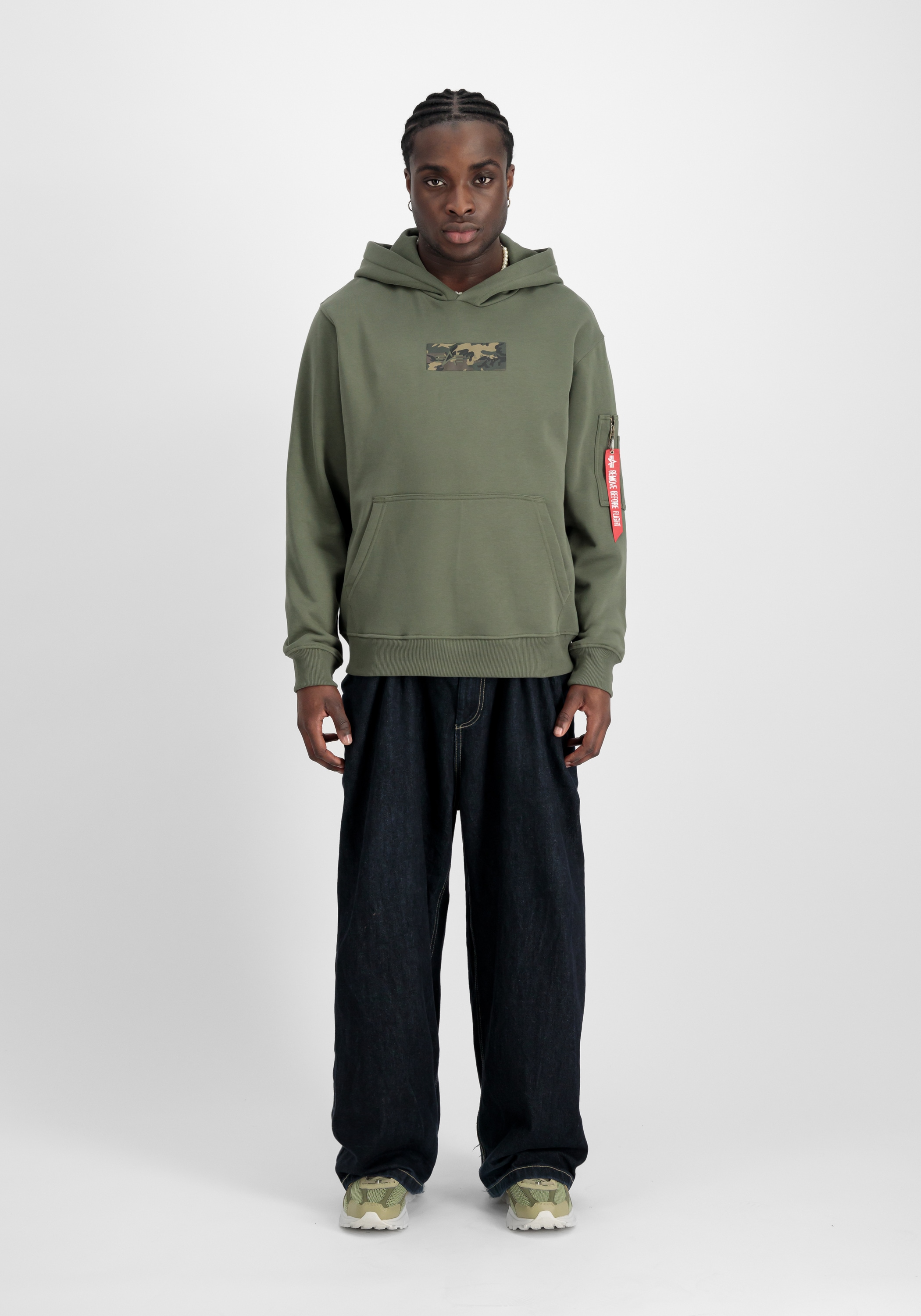 Alpha Industries Hoodie »Alpha Industries Men - Hoodies Camo Panel Hoodie«