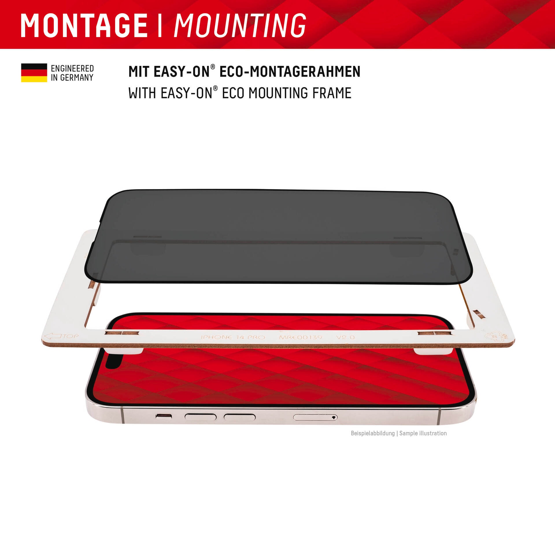 Displex Displayschutzglas »Privacy Glass FC - Samsung Galaxy S22/S23«