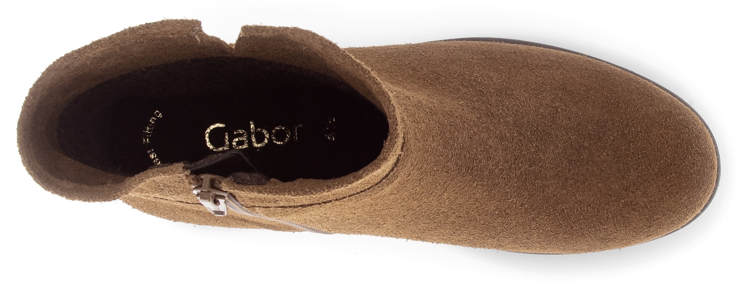 Gabor Stiefelette, Blockabsatz, Boots, Chunky-Boots mit Innenreissverschluss