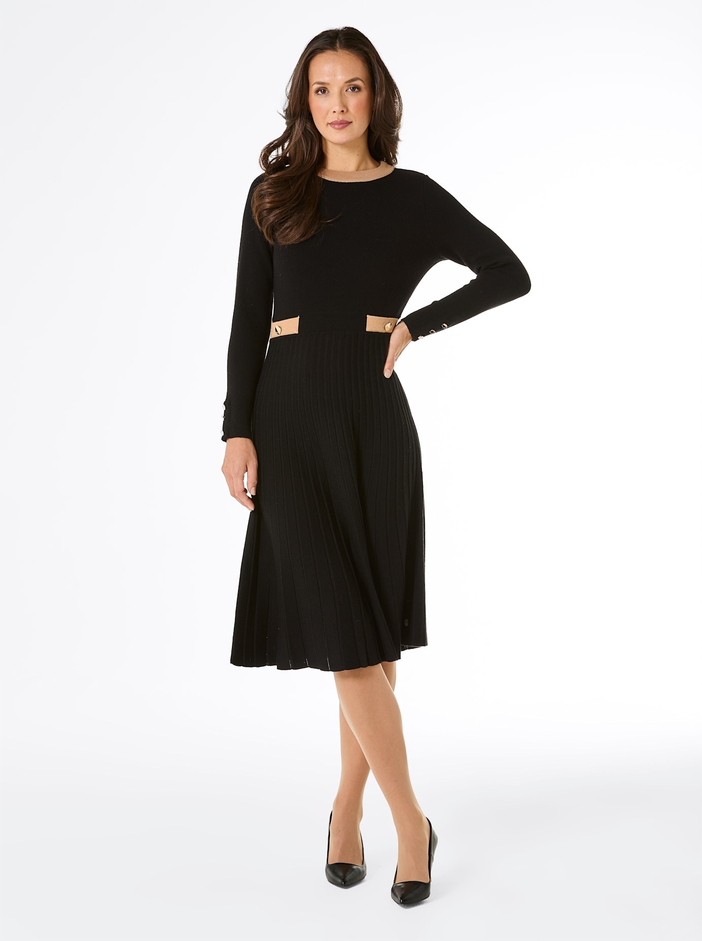 CREATION L PREMIUM Strickkleid »Merino-Strickkleid«