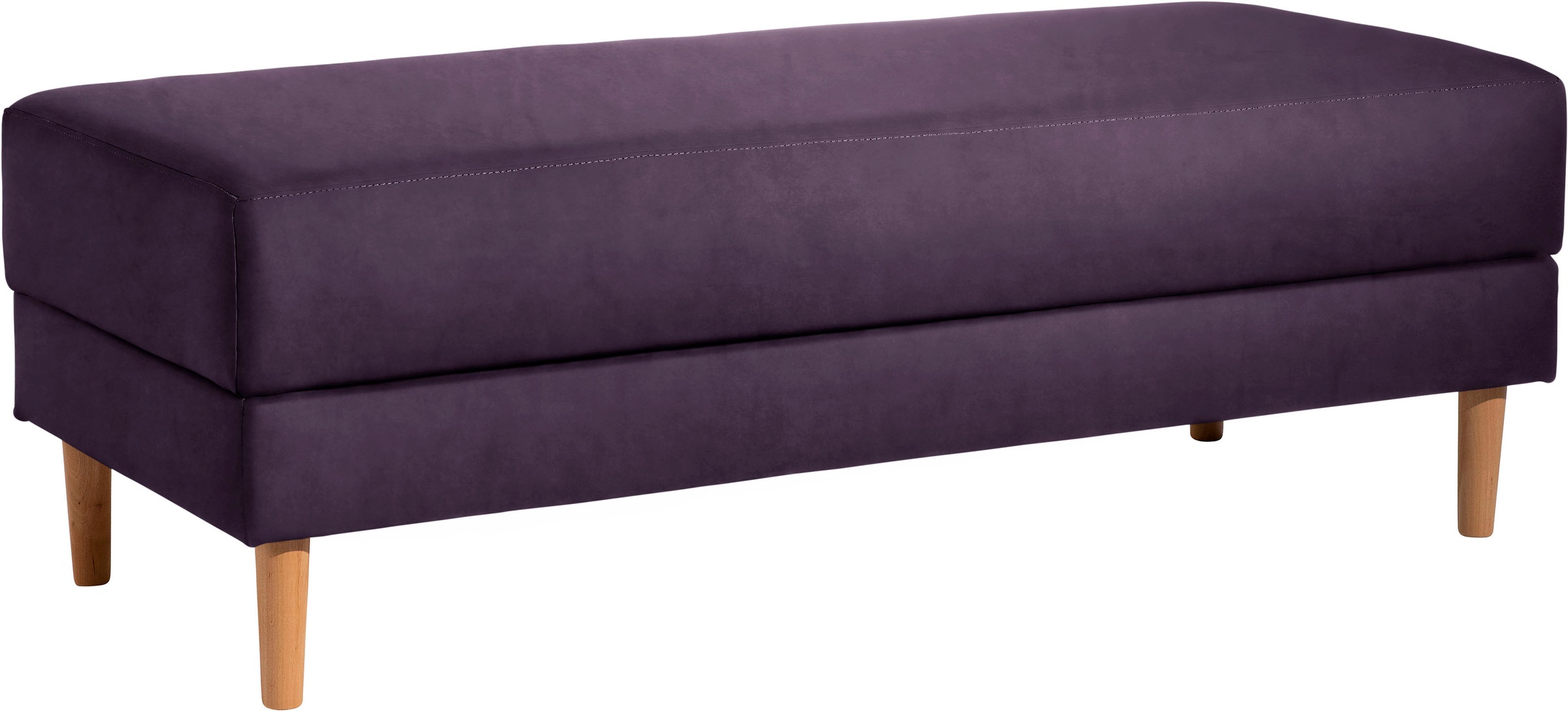 Max Winzer® Ecksofa »Just Chill«, Schlafsofa mit Recamiere, Rückenverstellung, inklusive Stauraumhocker