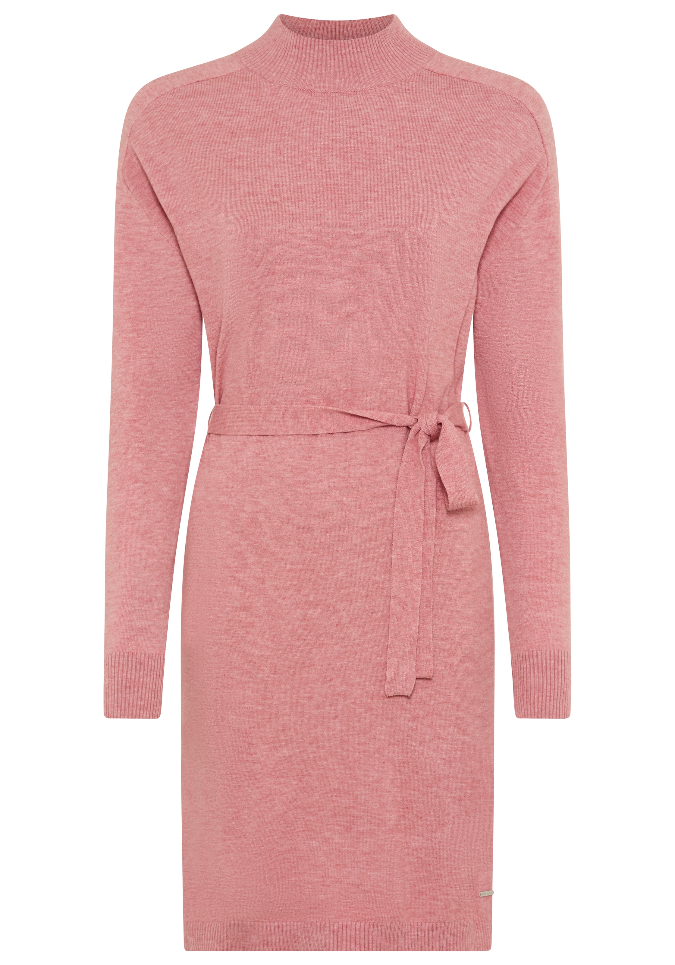 Laura Scott Strickkleid, mit Bindegürtel und Stehkragen - NEUE KOLLEKTION