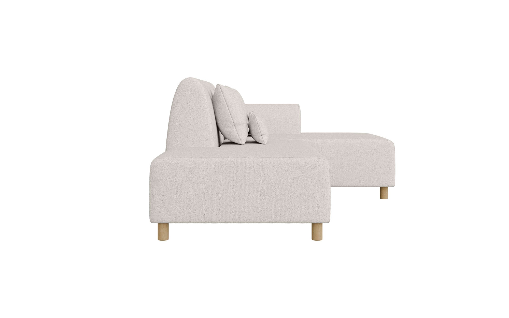 INOSIGN Ecksofa »Suyala«, L-Form mit Hocker