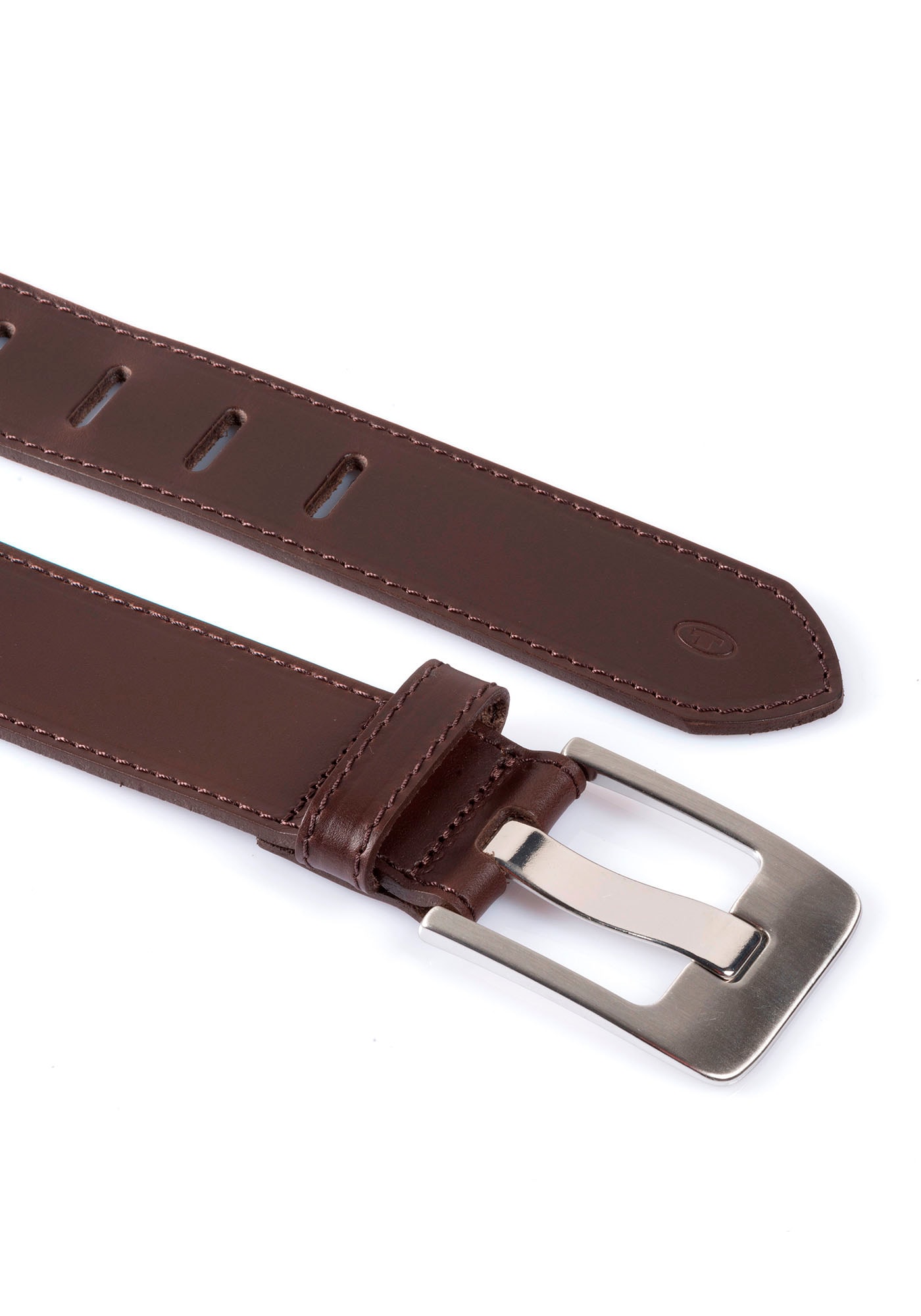 TOM TAILOR Ledergürtel »TTLAUREL«, 4 cm breiter Damengürtel, Must-Have zu Denim-Look