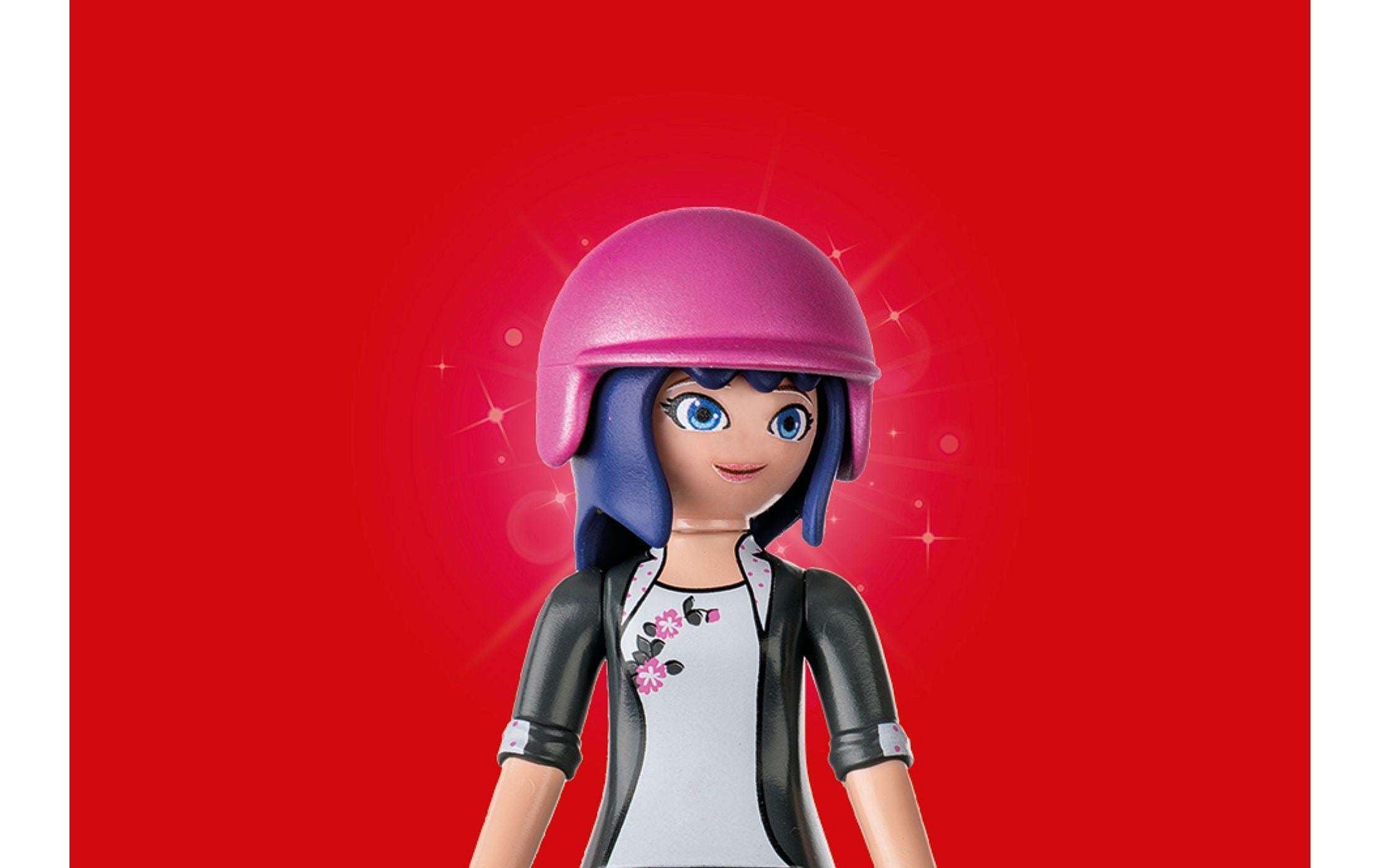 Playmobil® Spielbausteine »Miraculous Rollerfahrt durch Paris 71864«, (17 St.)