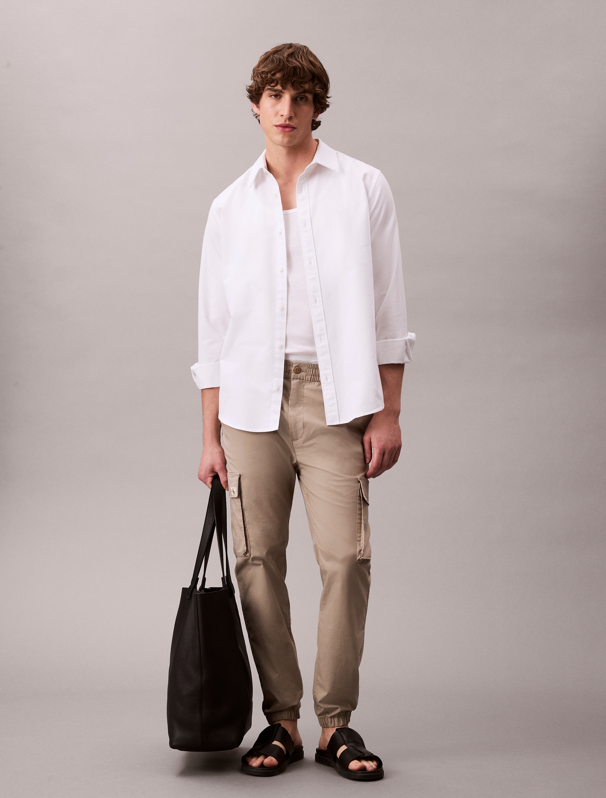 Calvin Klein Jeans Cargohose »PLL ON SKNNY CRG RPS« Mit elastischem Bund