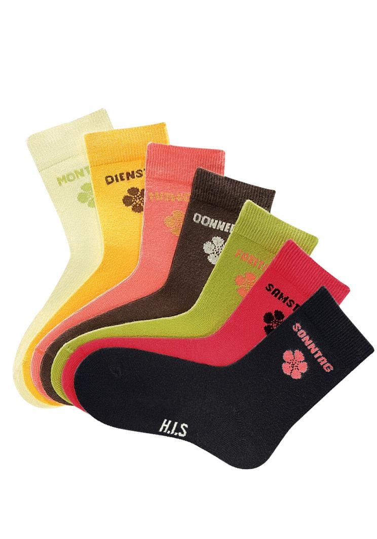 Jelmoli-Versand mit Paar), bei online H.I.S Kinder (7 Blumenmotiv für Socken, Schweiz kaufen