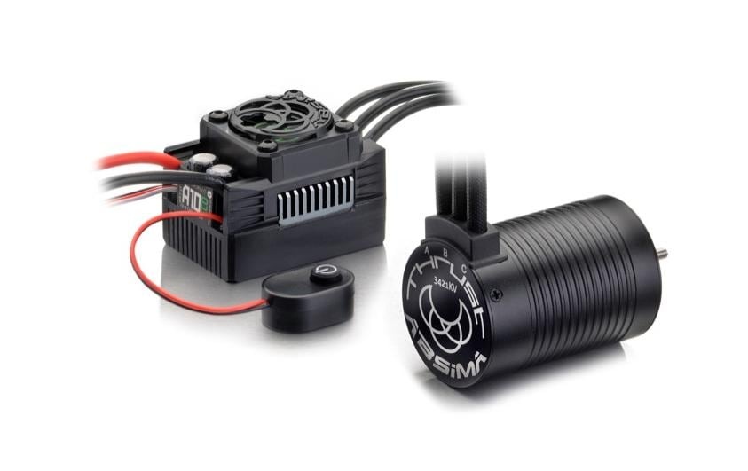 RC-Monstertruck »Absima AMT3.4-V2 EP Brushless 4WD ARTR,«, Lackiert