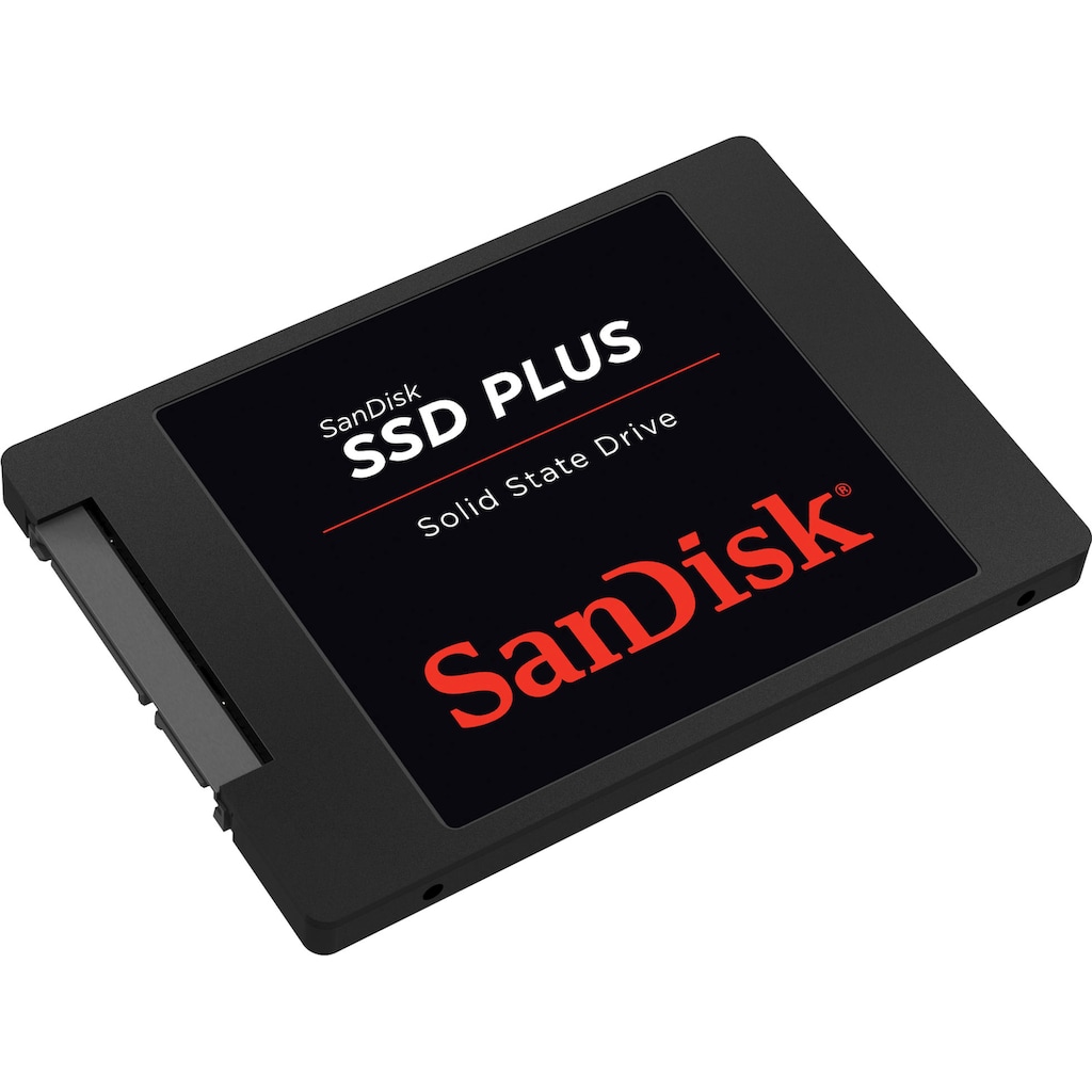 Sandisk interne SSD »PLUS«, Anschluss SATA III