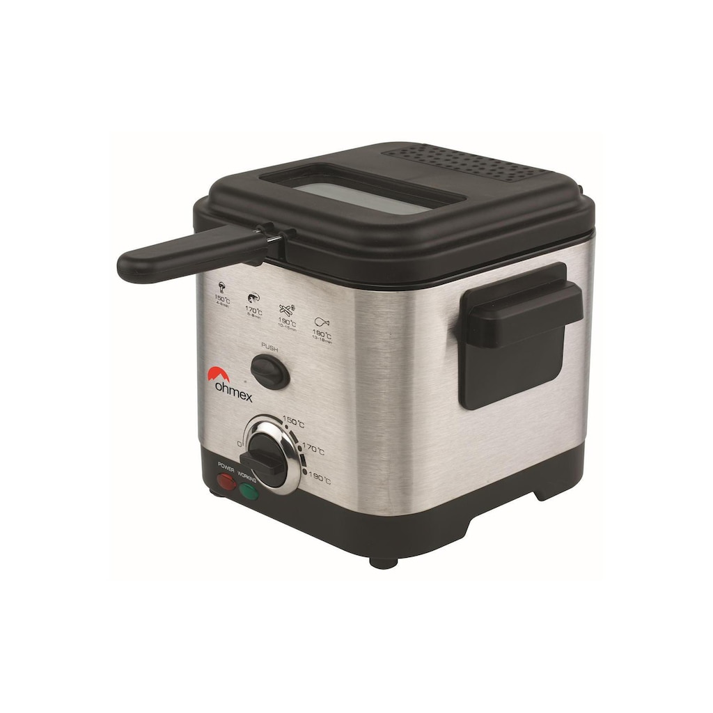 ohmex Fritteuse »Fritteuse FRY 1515«, 1200 W