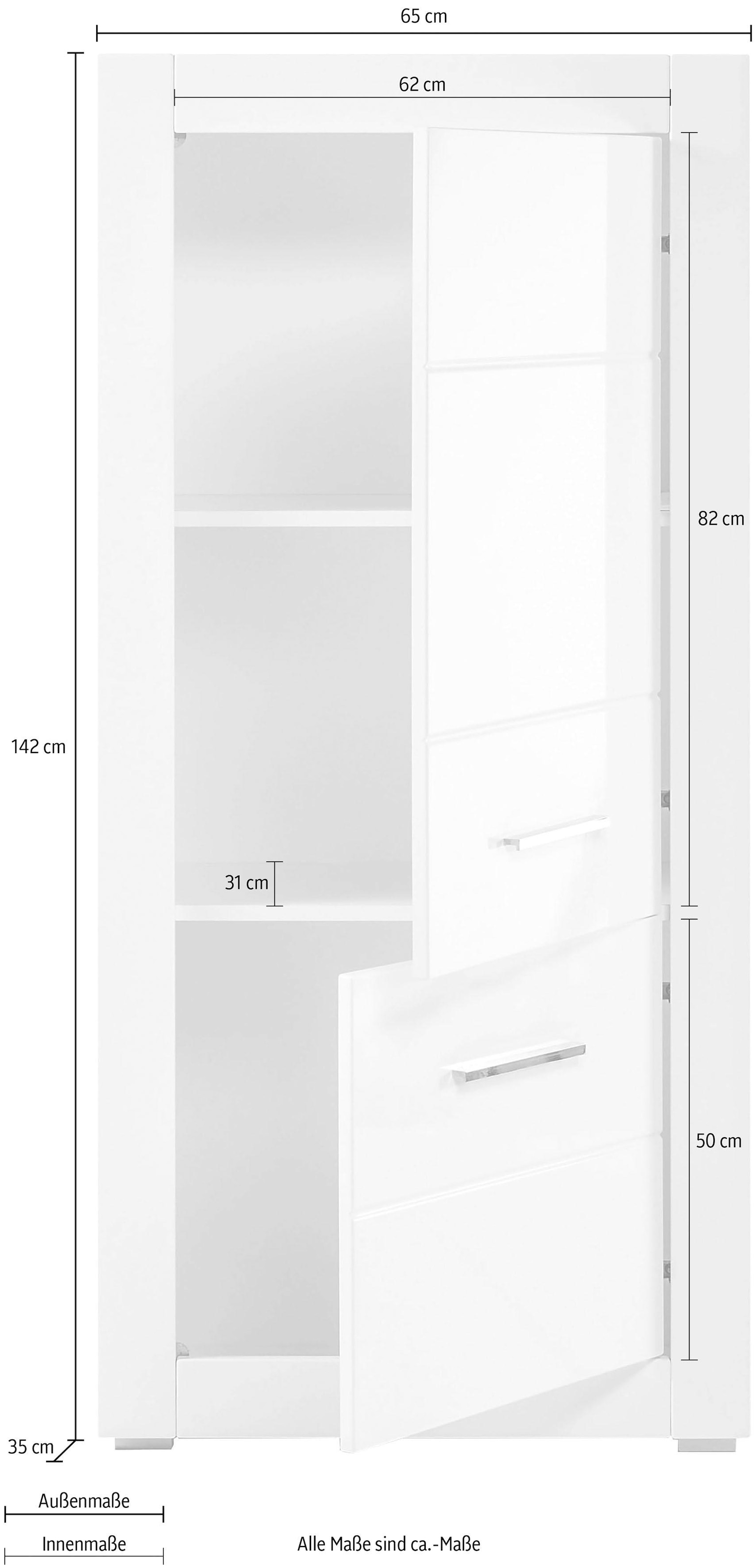 INOSIGN Shop cm Höhe kaufen Jelmoli-Online »BIANCO«, 142 im Stauraumschrank ❤