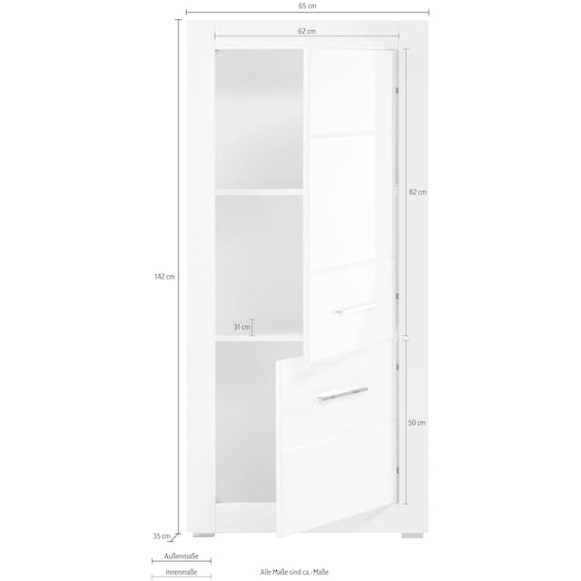❤ INOSIGN Stauraumschrank »BIANCO«, Höhe 142 cm kaufen im Jelmoli-Online  Shop