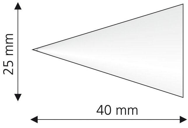 Liedeco Gardinenstangen-Endstück (Set, mm Jelmoli-Versand shoppen »Cone«, 16 2 | St.), Ø online Gardinenstangen für