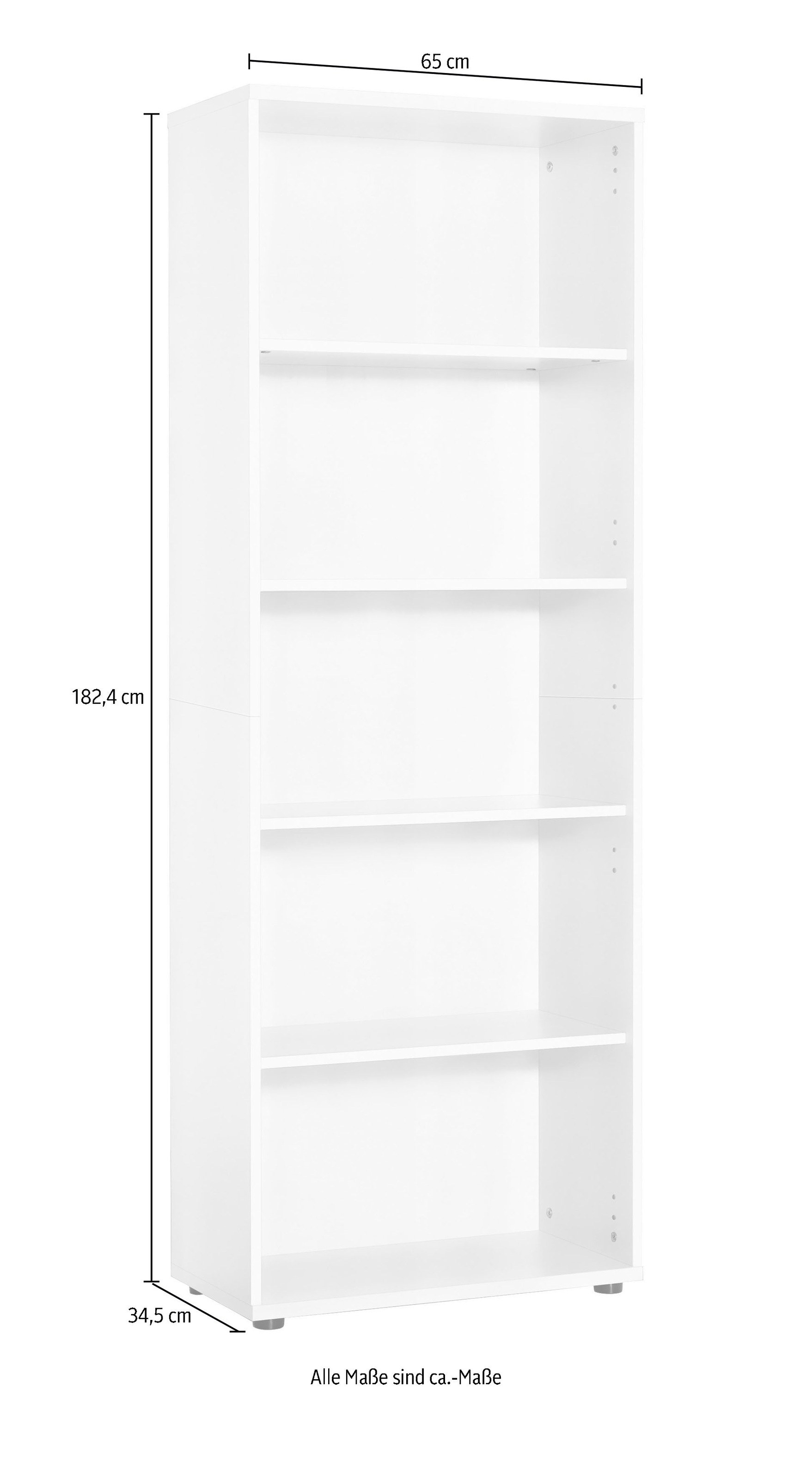 Schildmeyer Aktenregal "Serie 200, Aktenschrank, Made in Germany, B: 65 cm" Solide Verarbeitung - Dieses Produkt ist in Deutschland gefertigt