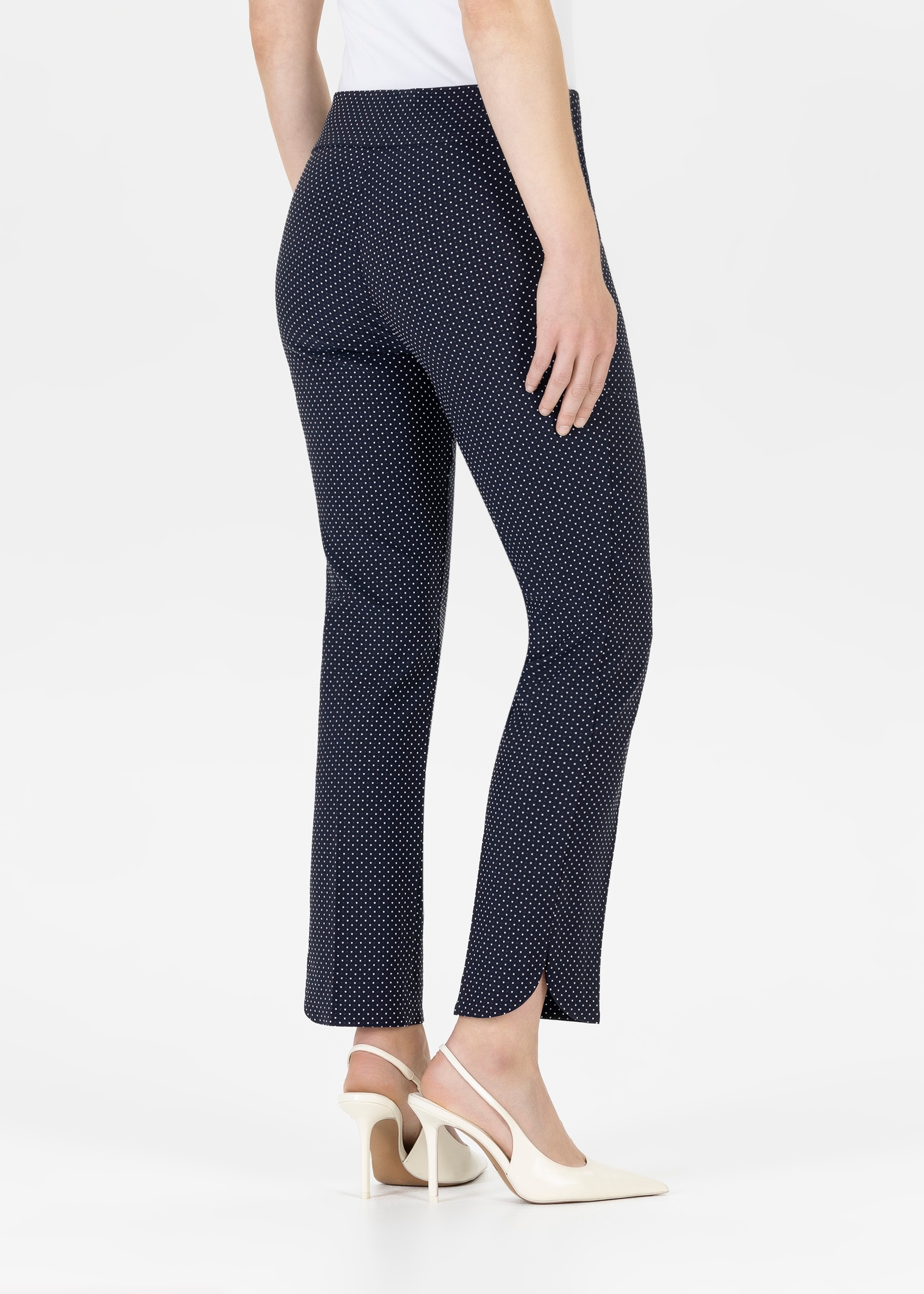 Stehmann Leggings, im gepunktetem Muster