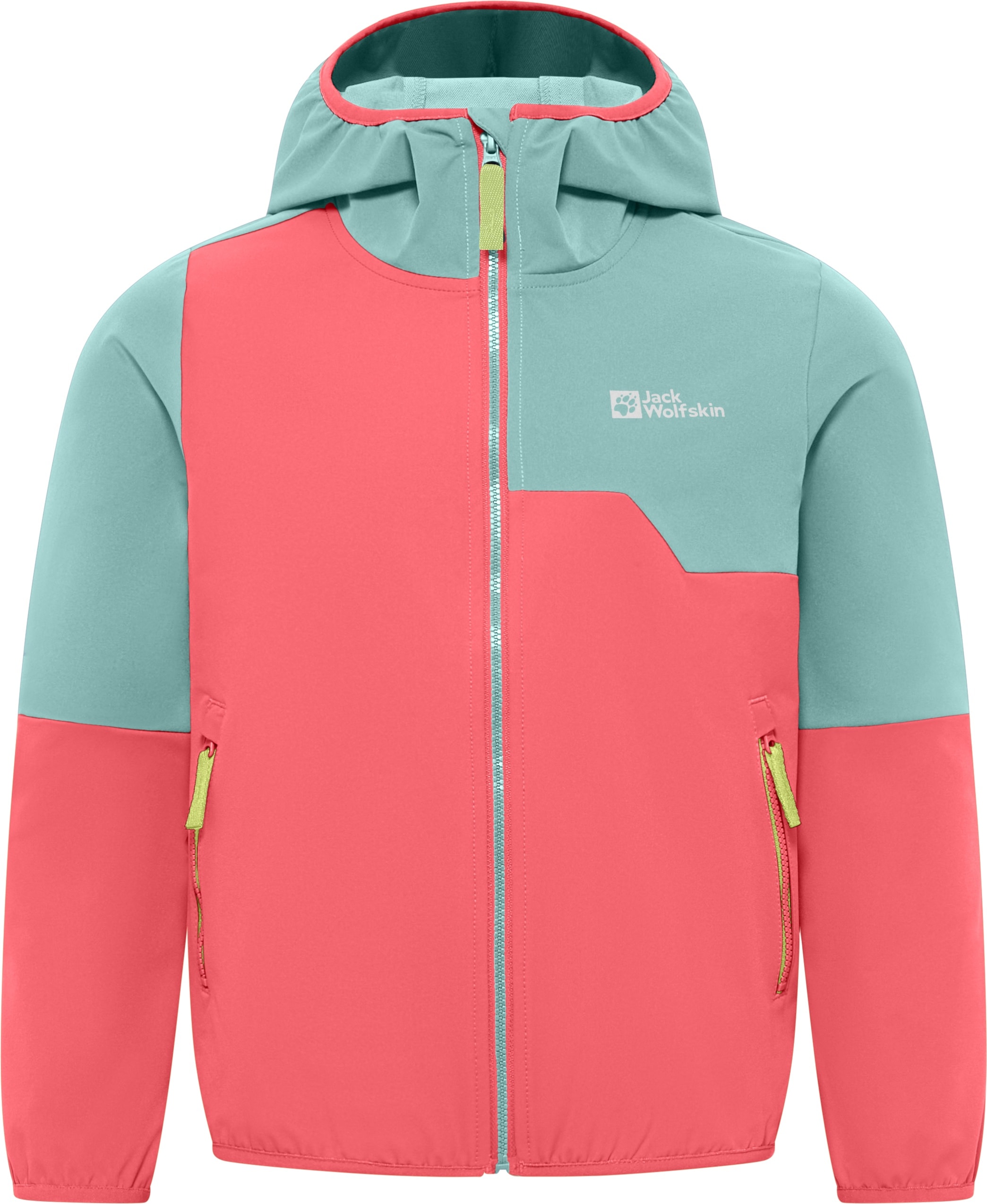 Jack Wolfskin Outdoorjacke »TURBULENCE HOODED JKT K«, mit Kapuze
