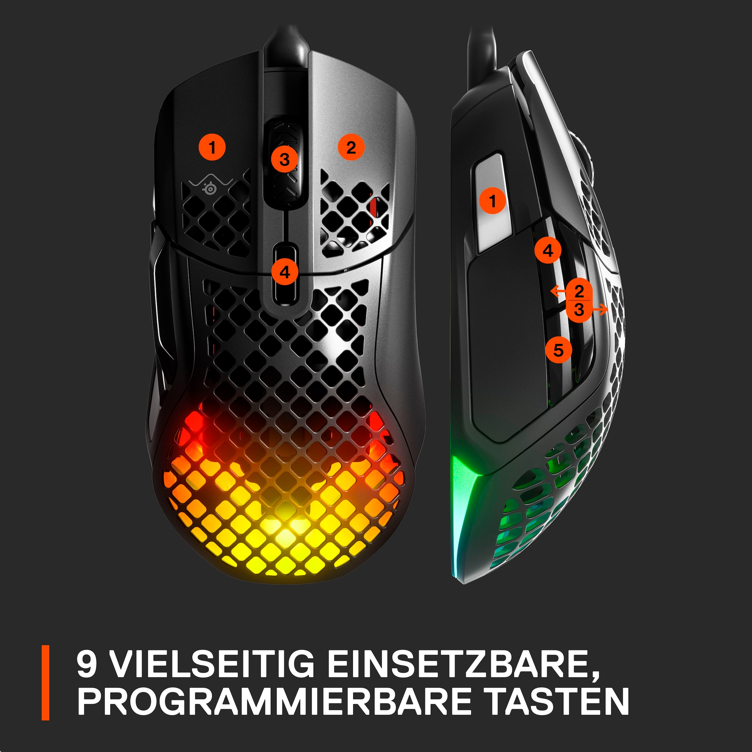 SteelSeries Maus »Aerox 5«