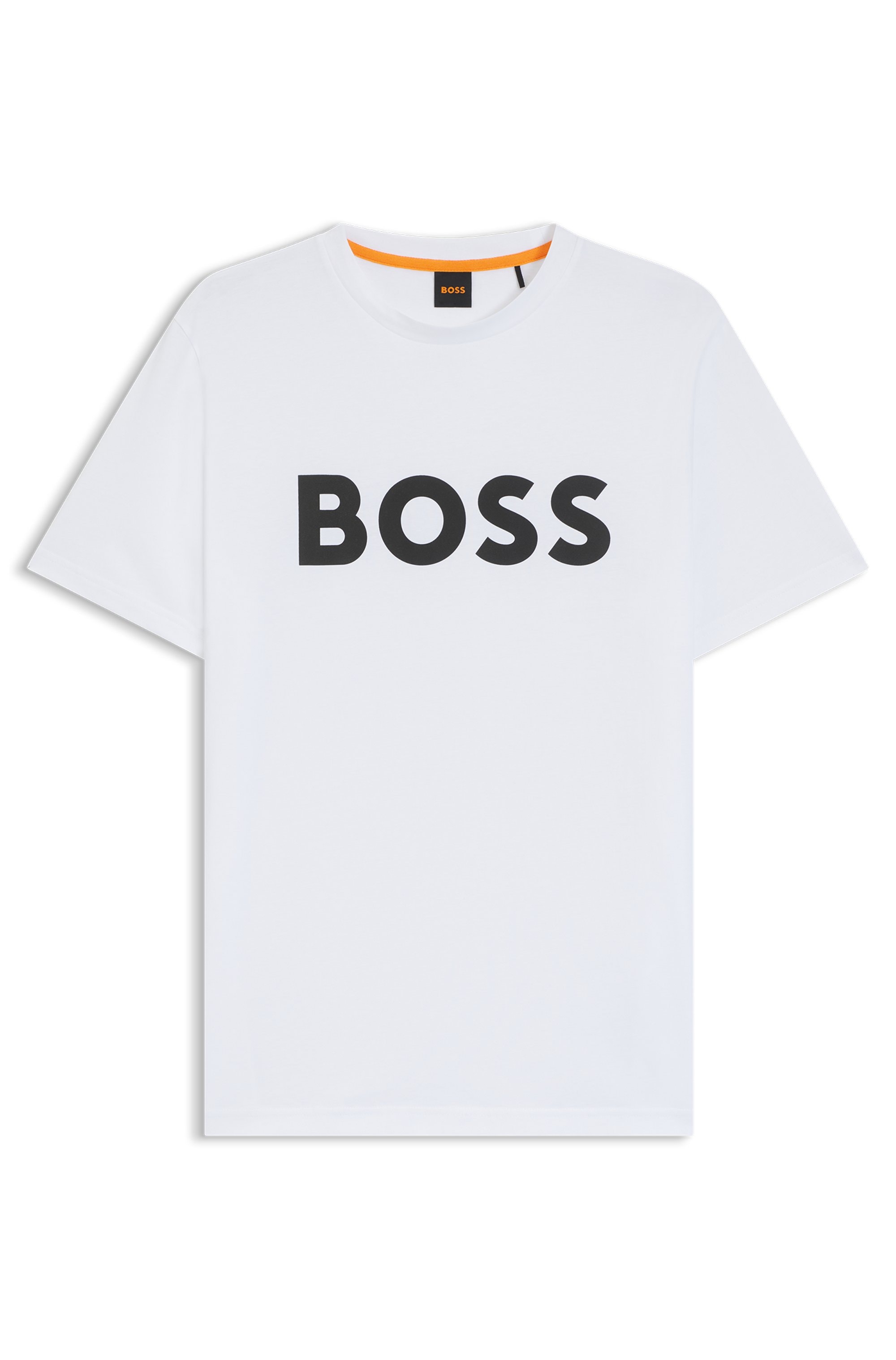 BOSS ORANGE T-Shirt »Thinking«, mit grossem BOSS Druck auf der Brust