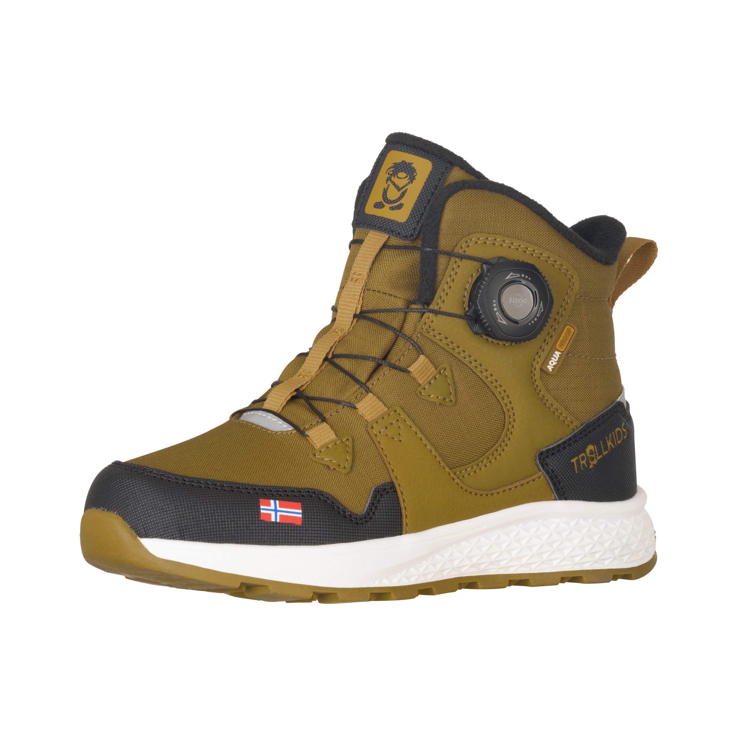 TROLLKIDS Winterstiefel »KIDS BERGEN WINTER MID CUT« Snowboots, Winterstiefel, Winterschuhe, für Kinder, wasserdicht