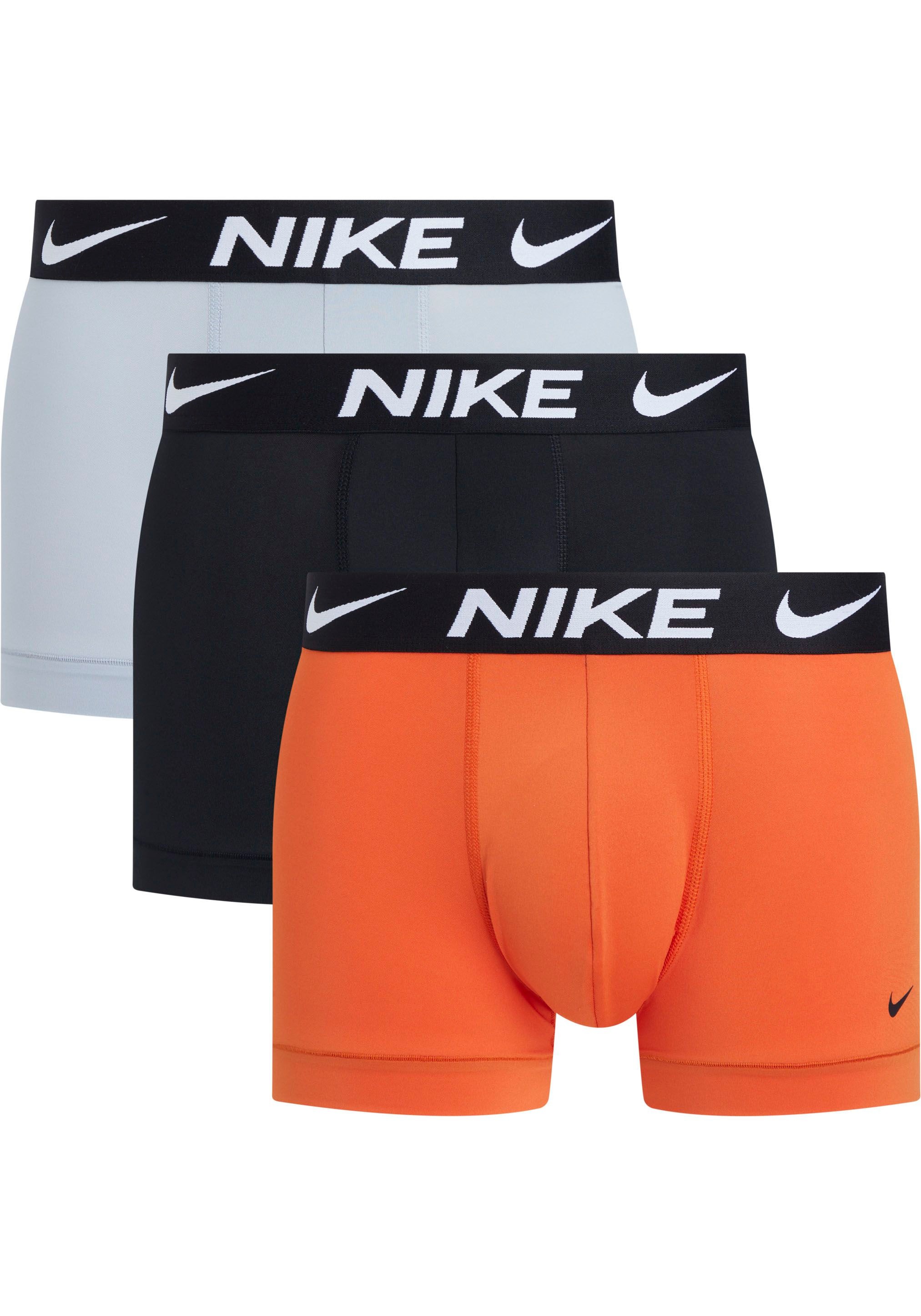 NIKE Underwear Trunk »TRUNK (Packung, NIKE Jelmoli-Versand (3 3er-Pack), 3PK«, kaufen online Logo-Elastikbund mit | Stück)