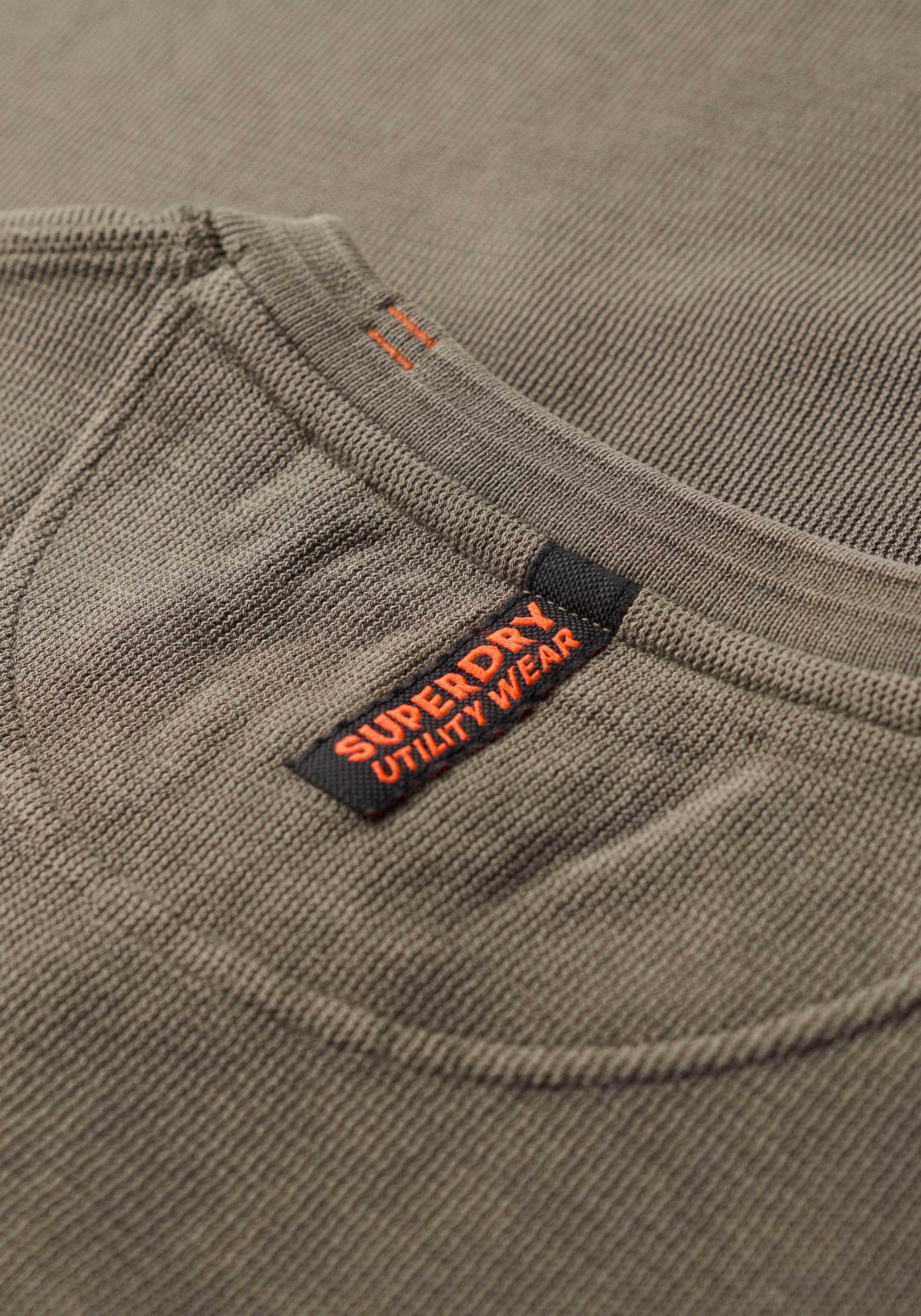 Superdry T-Shirt »Vintage Textured Grandad Top«