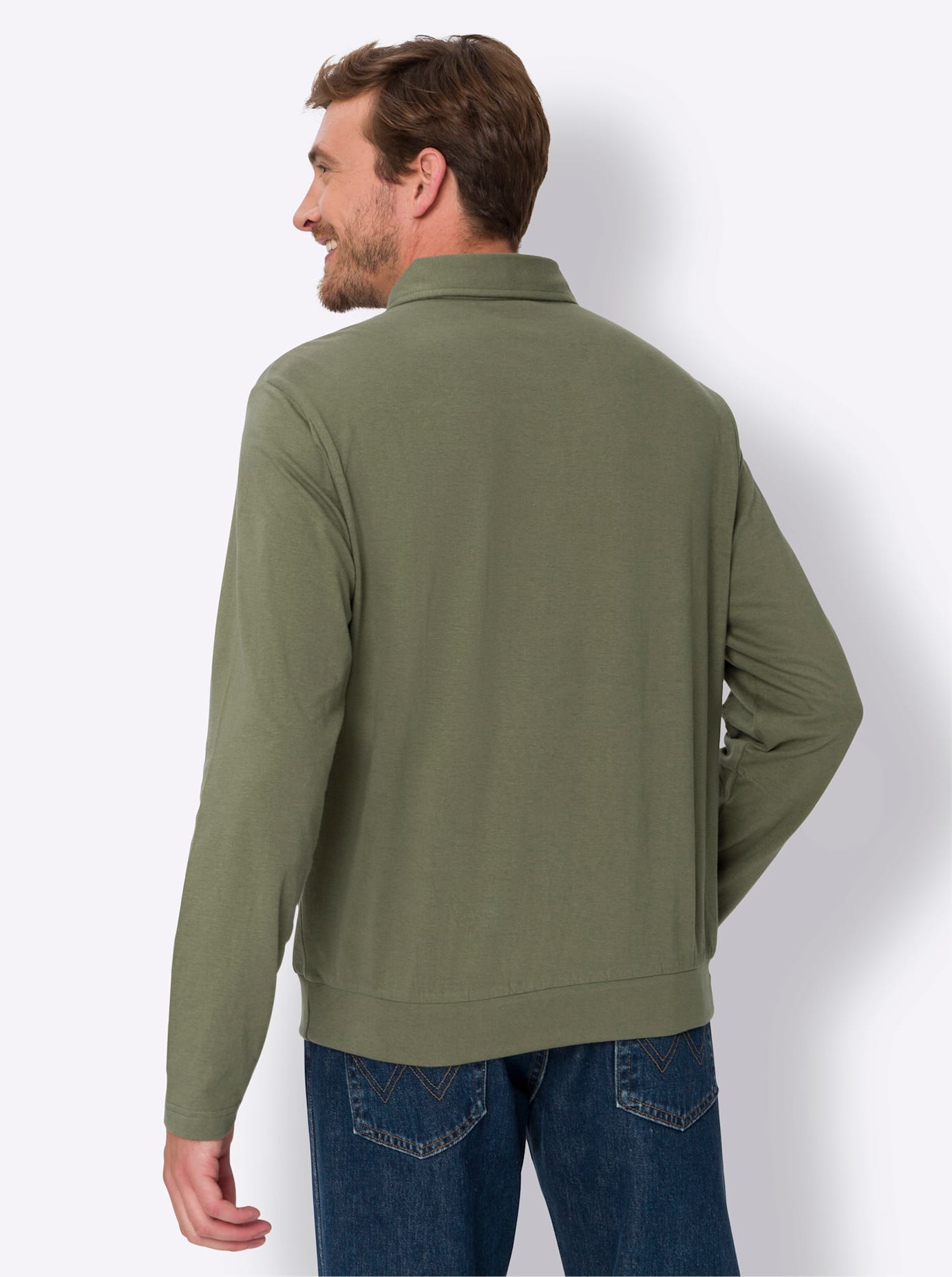 Classic Poloshirt »Langarm-Poloshirt«, (1 tlg.)