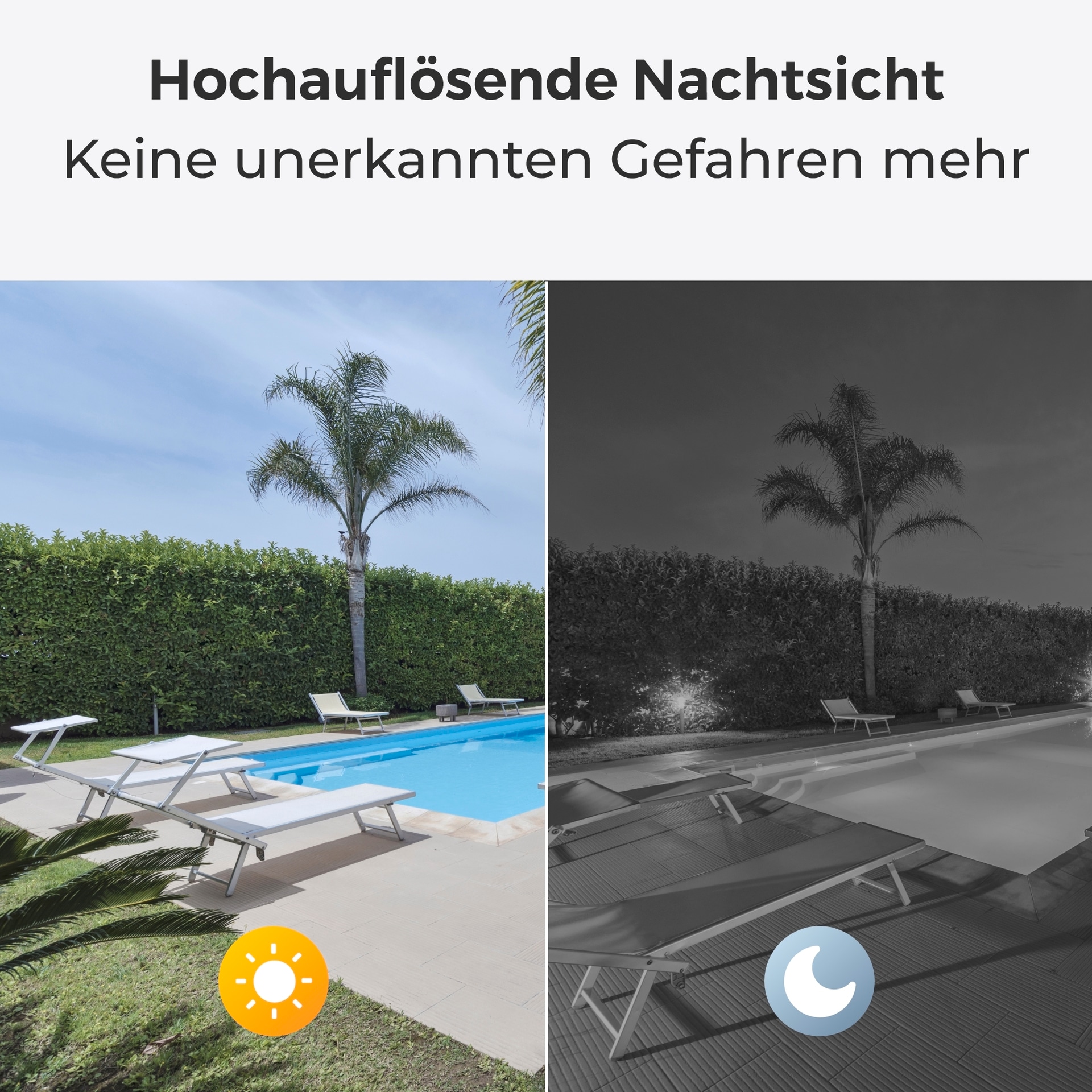 Reolink Überwachungskamera »P324 - 5MP PoE IP Sicherheitskamera, mit Personen-/Fahrzeugerkennung«, Aussenbereich, 30 Meter Nachtsicht & Audioaufzeichnung