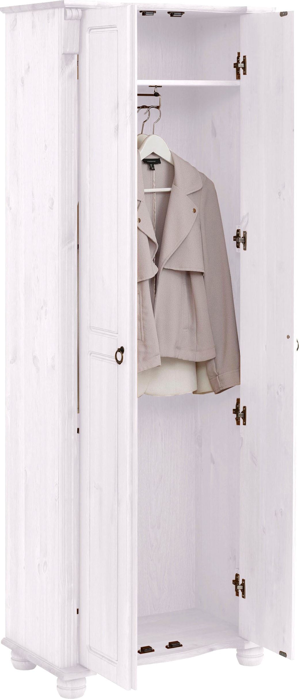 Home affaire Garderobenschrank, Florenz», 67 breit, Kiefer massiver aus cm Jelmoli-Versand bestellen online 