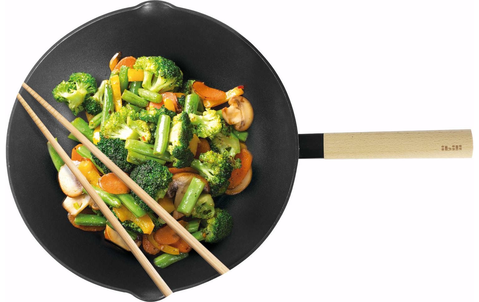 Wok »Ibili Luxe 30 cm«