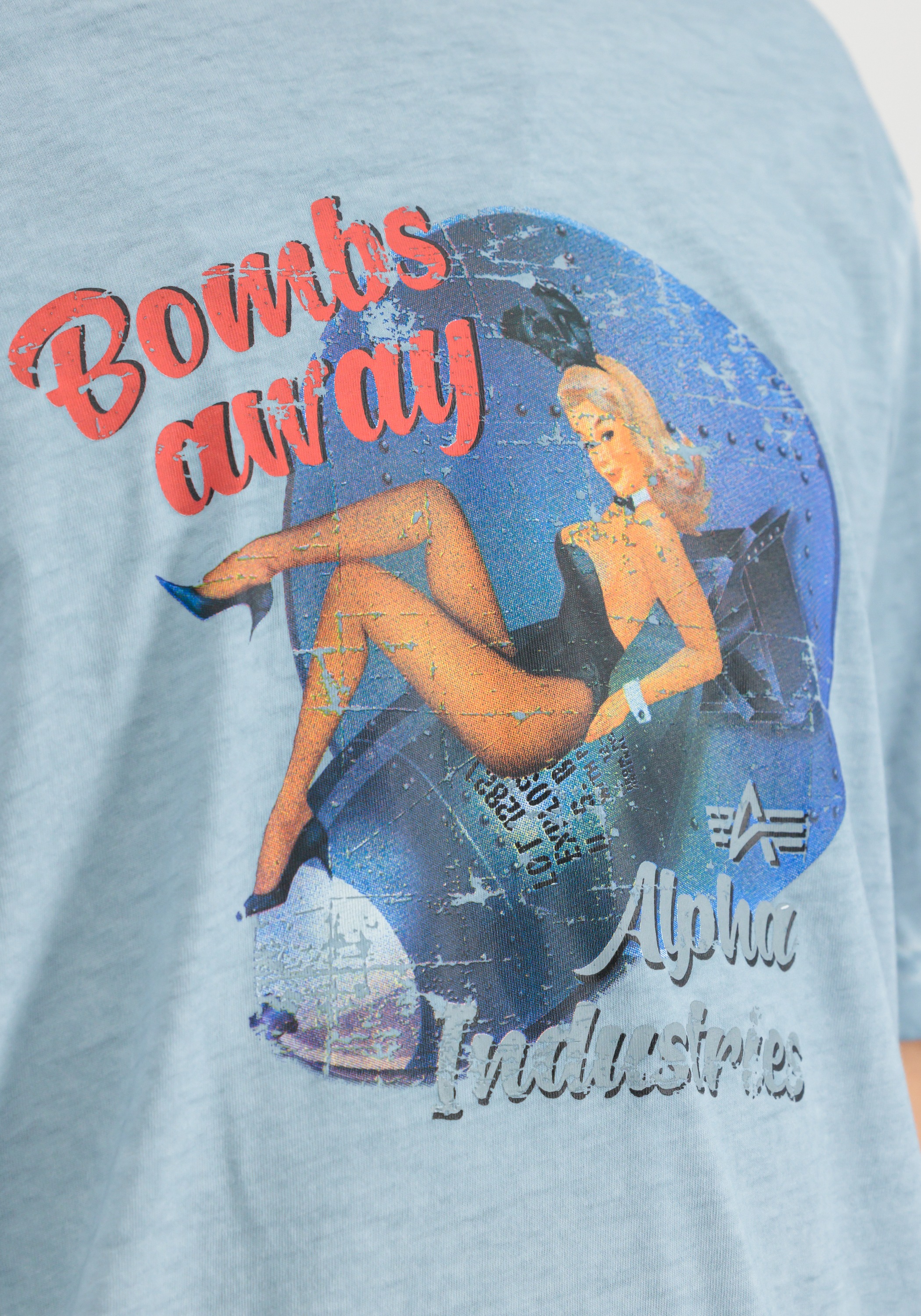 Alpha Industries T-Shirt »Alpha Industries Men - T-Shirts Nose Art T-Shirt«