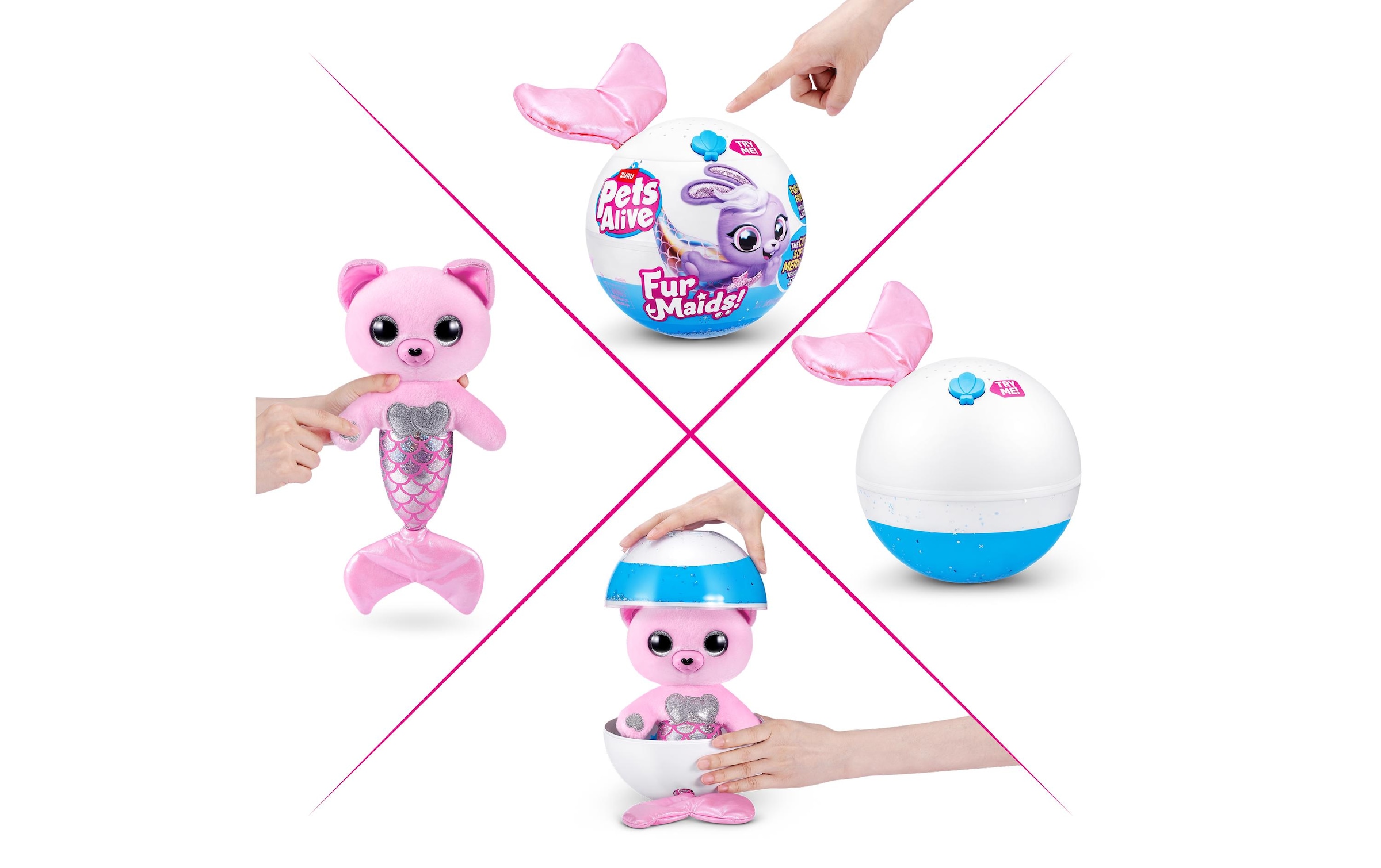 ZURU Plüschfigur »Alive Furmaids assortiert«