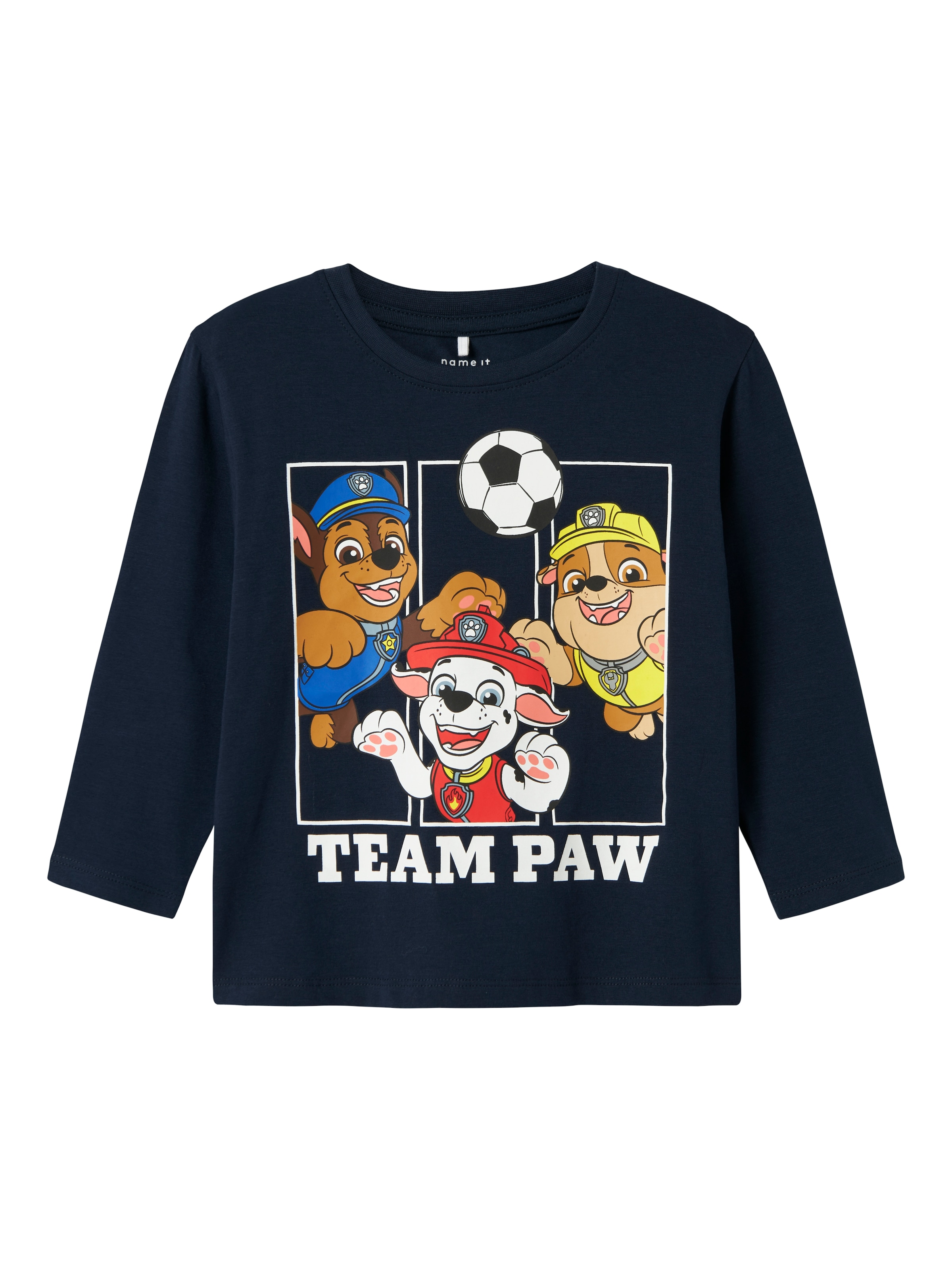 Name It Langarmshirt »NMMJOLL PAW NREG LS TOP NOOS CPLG«