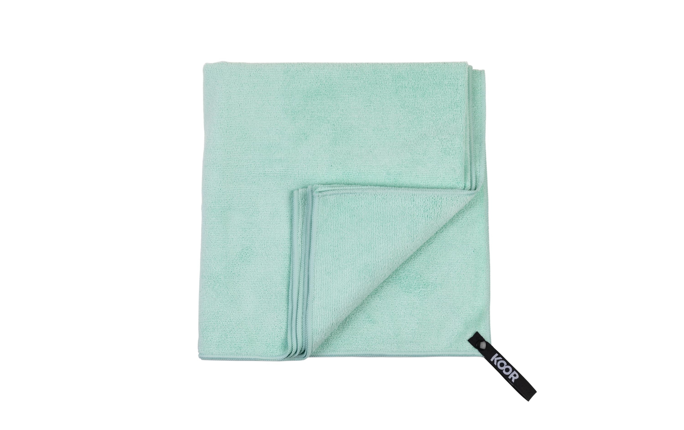 KOOR Badetuch »Badetuch soft blue XL«, (1 St.)