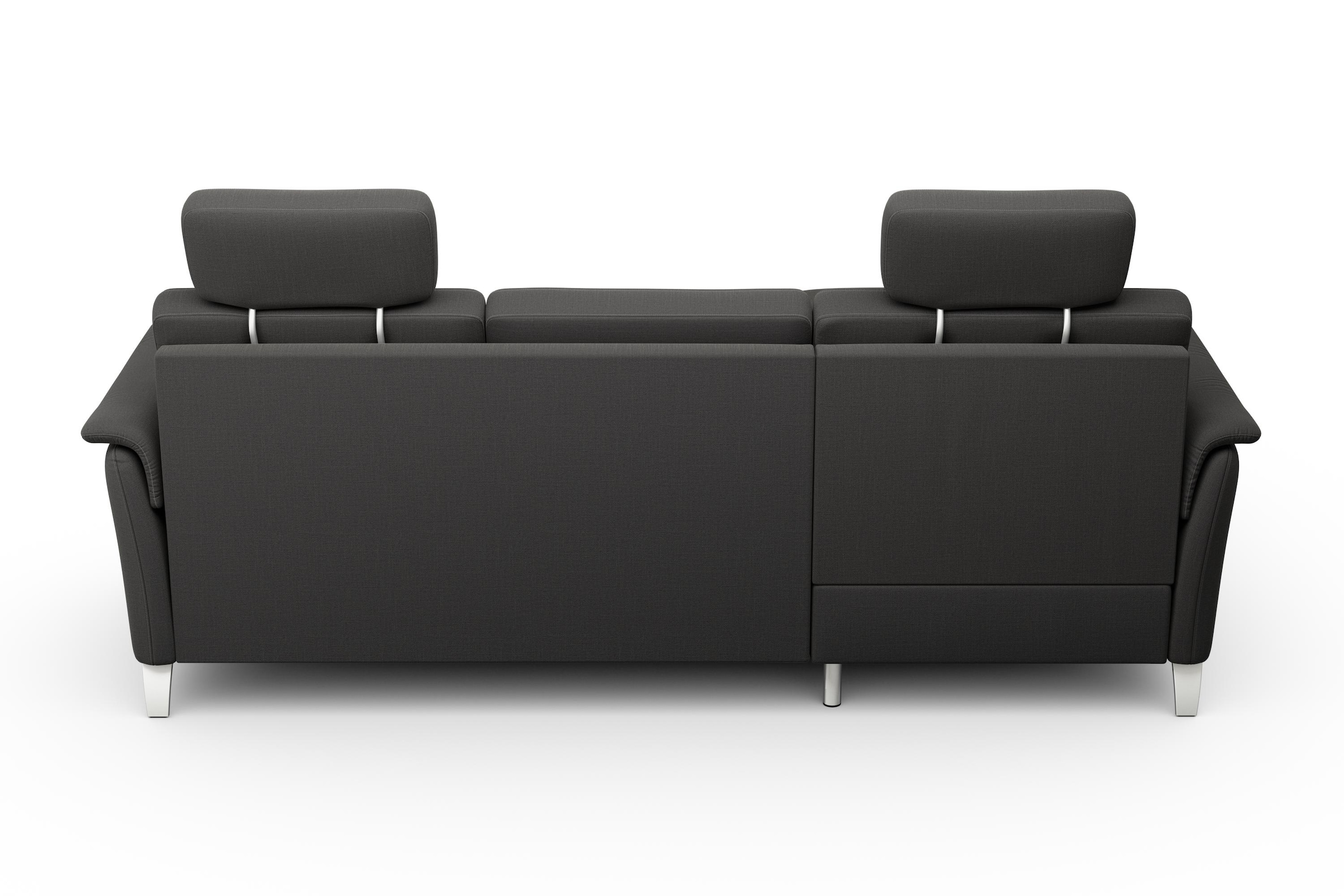 sit&more Ecksofa »Palmera L-Form«, Federkern, wahlweise mit Bettfunktion und mit/ohne Stauraum