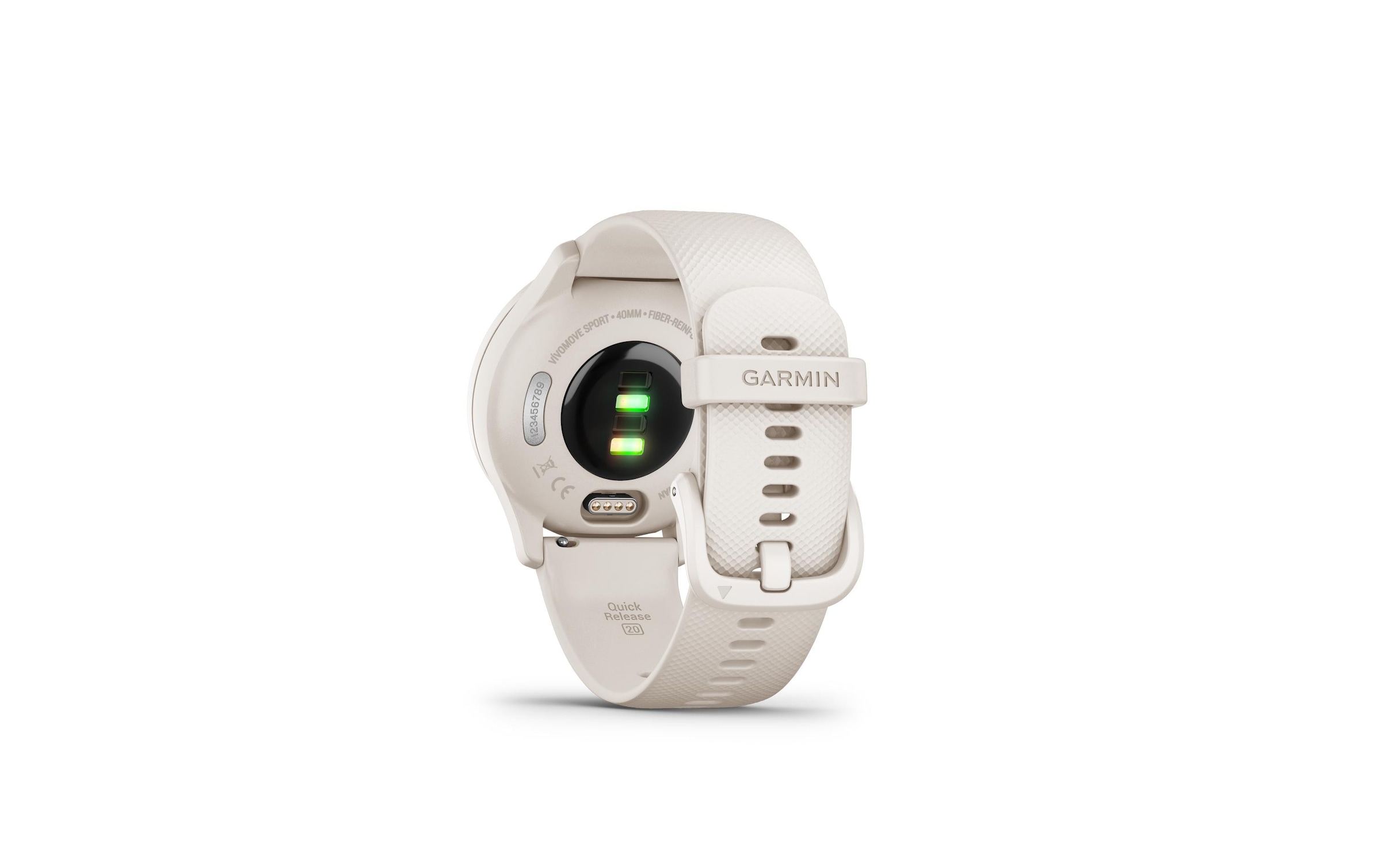Garmin Smartwatch »GARMIN Sportuhr Vivomove Sport Weiss«, (Android Wear)