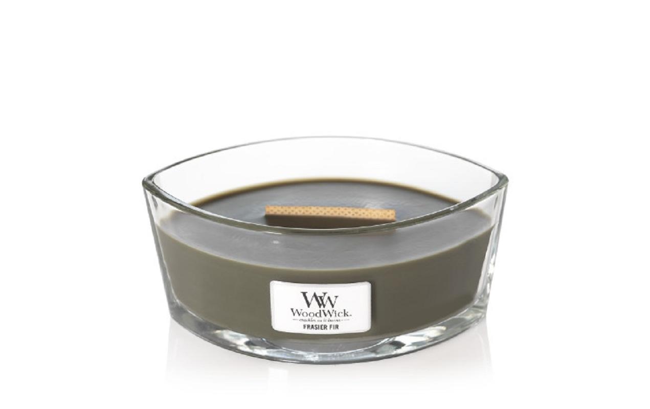 Woodwick Duftkerze "Frasier Fir Ellipse"