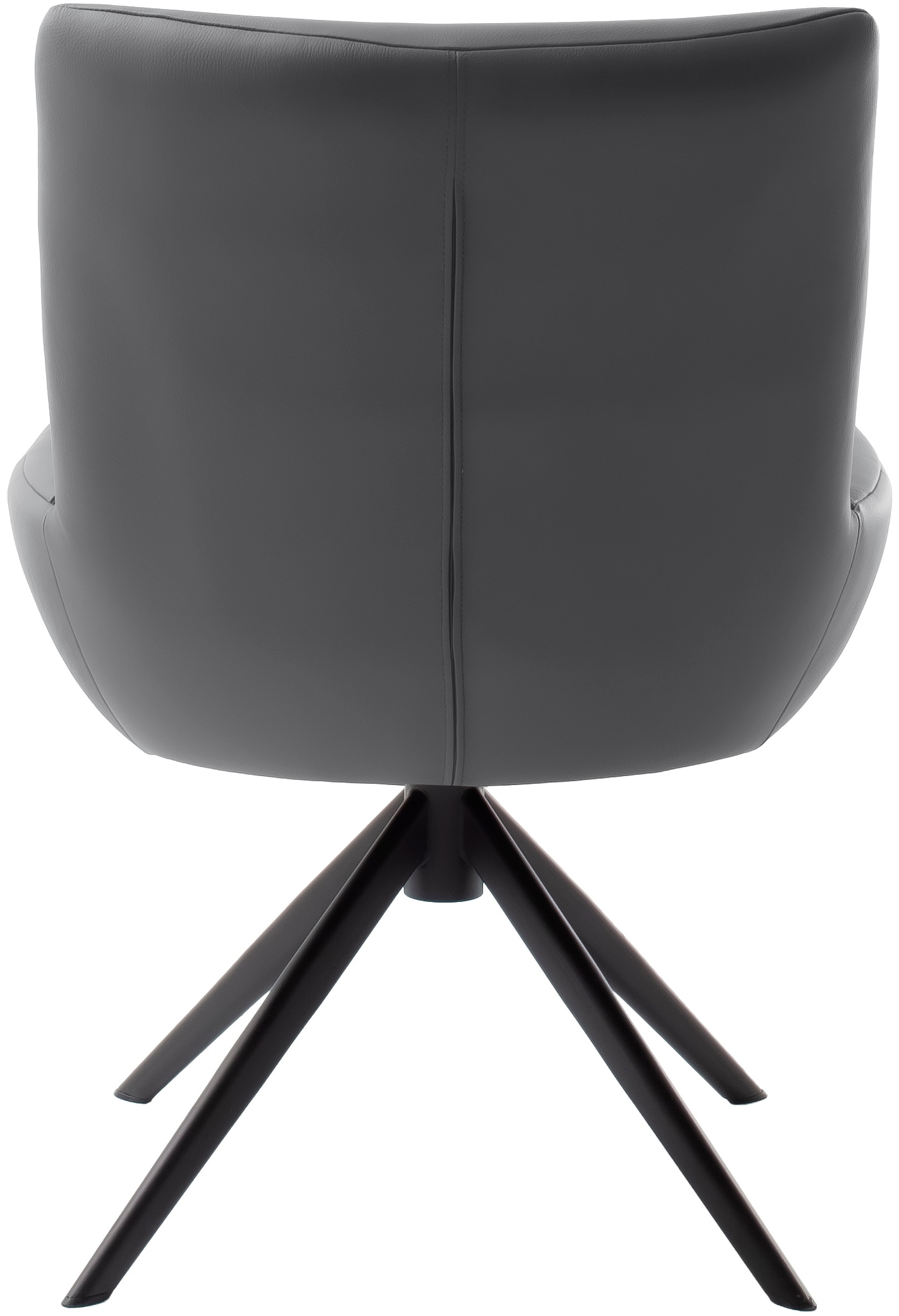 MCA furniture 4-Fussstuhl »WILSON Esszimmerstuhl, Armlehnstuhl, Polsterstuhl, modern«, (Set), 1 St., Leder, Stuhl, Armlehnenstuhl, drehbar, Taschenfederkern, belastbar 160 kg,XXL