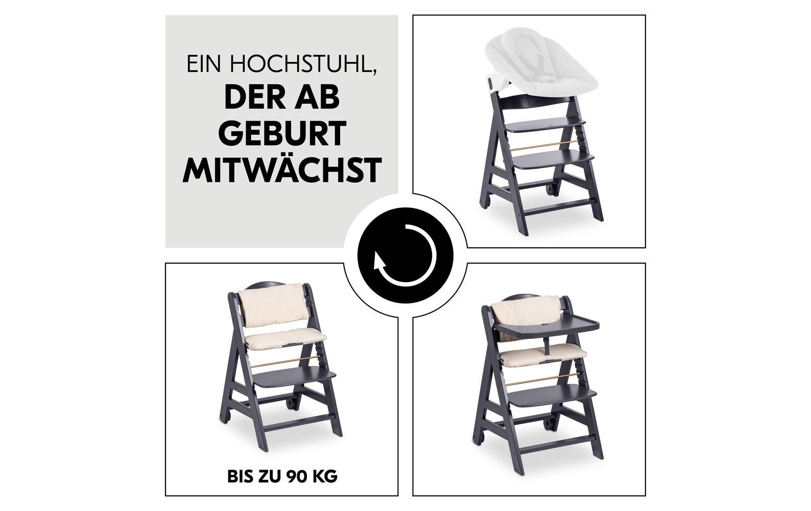 Hauck Hochstuhl »Beta+«