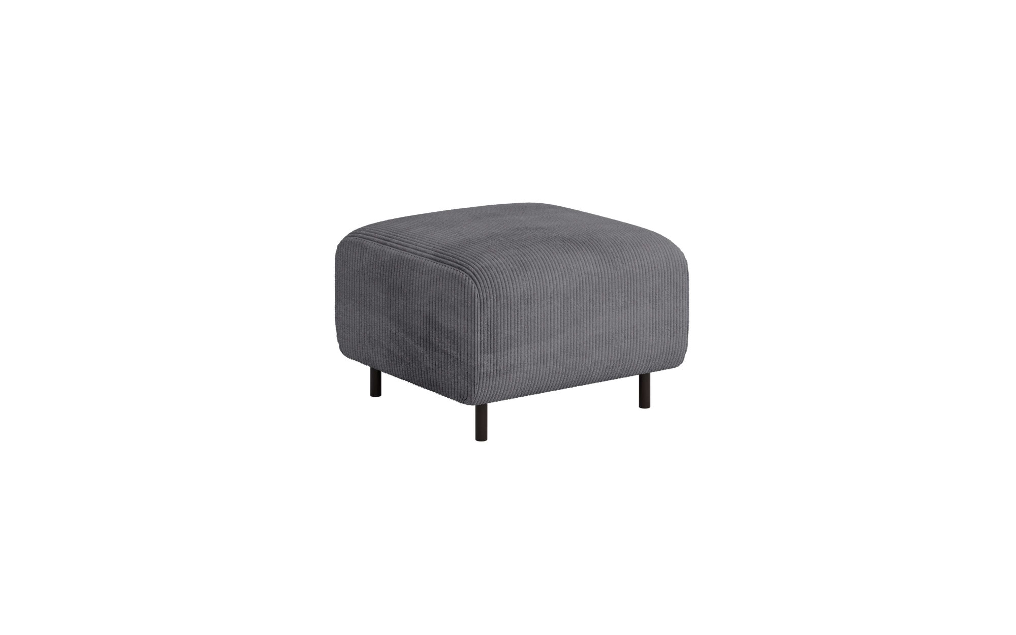 Home affaire Polsterhocker »ARROS klein mit Wellenunterfederung, Masse B/T/H: 70/70/46 cm«, passend zur Serie, in hochwertiger Verarbeitung